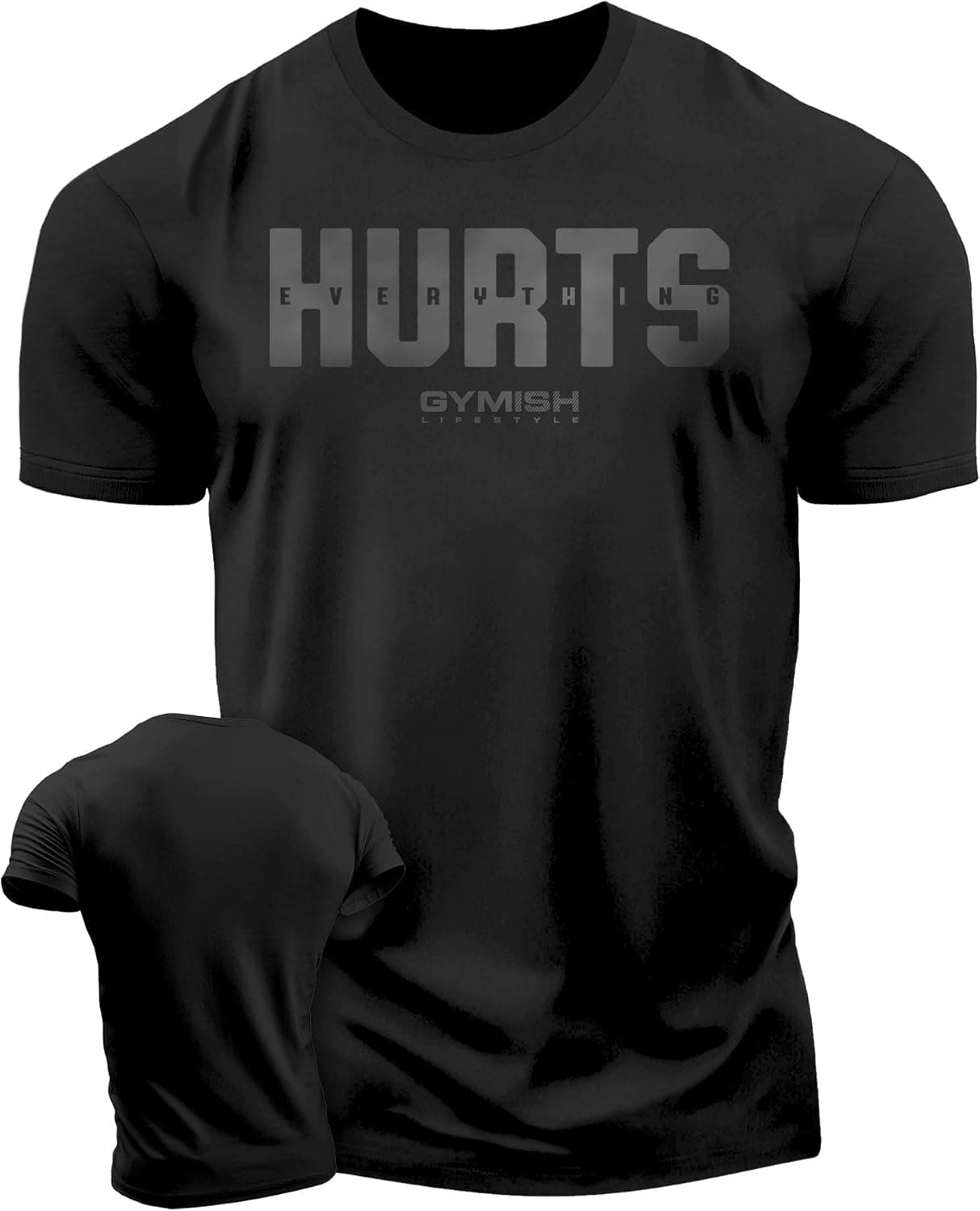 Gymish Lifestyle Gym Workout Shirts for Men Motivational Weight Lifting T-Shirt - Trending POD product with BSR 200,874
