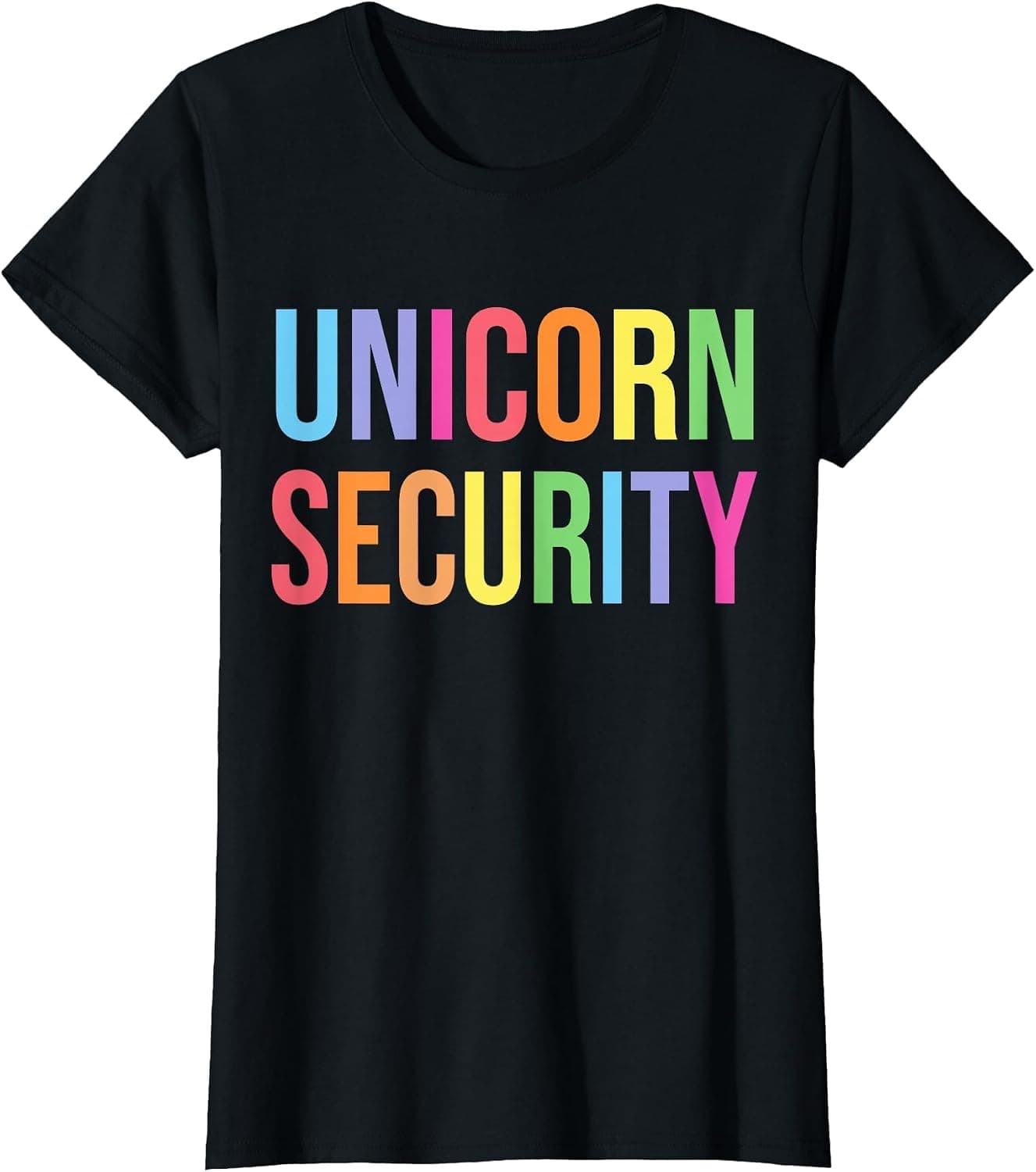 Halloween Dad Mom Daughter Adult Costume, Unicorn Security T-Shirt - Trending POD product with BSR 152,140