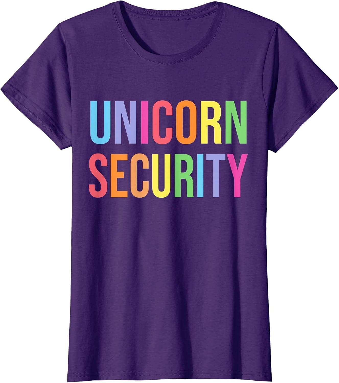 Halloween Dad Mom Daughter Adult Costume, Unicorn Security T-Shirt - Trending POD product with BSR 164,389