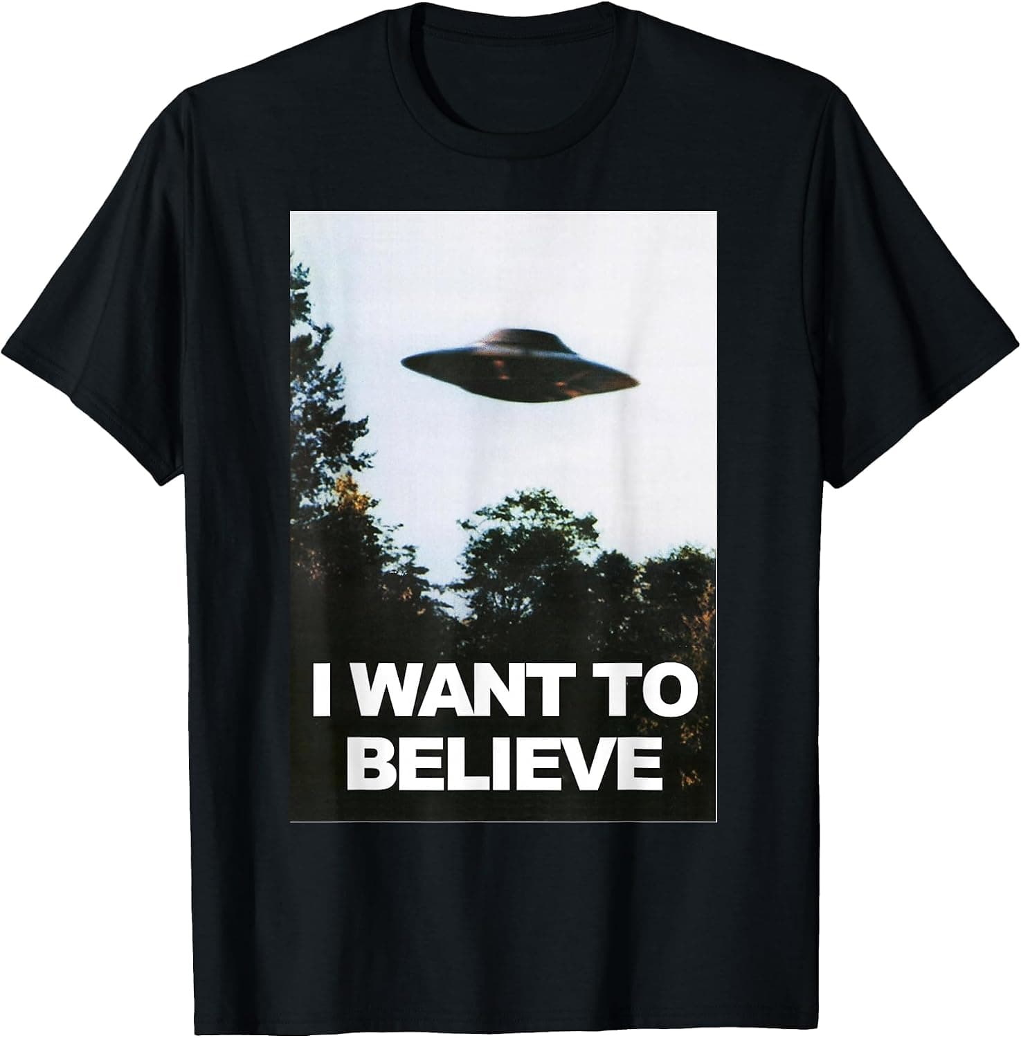 Alien UFO Hunter Shirt I Want to Believe T-Shirt T-Shirt - Trending POD product with BSR 303,125