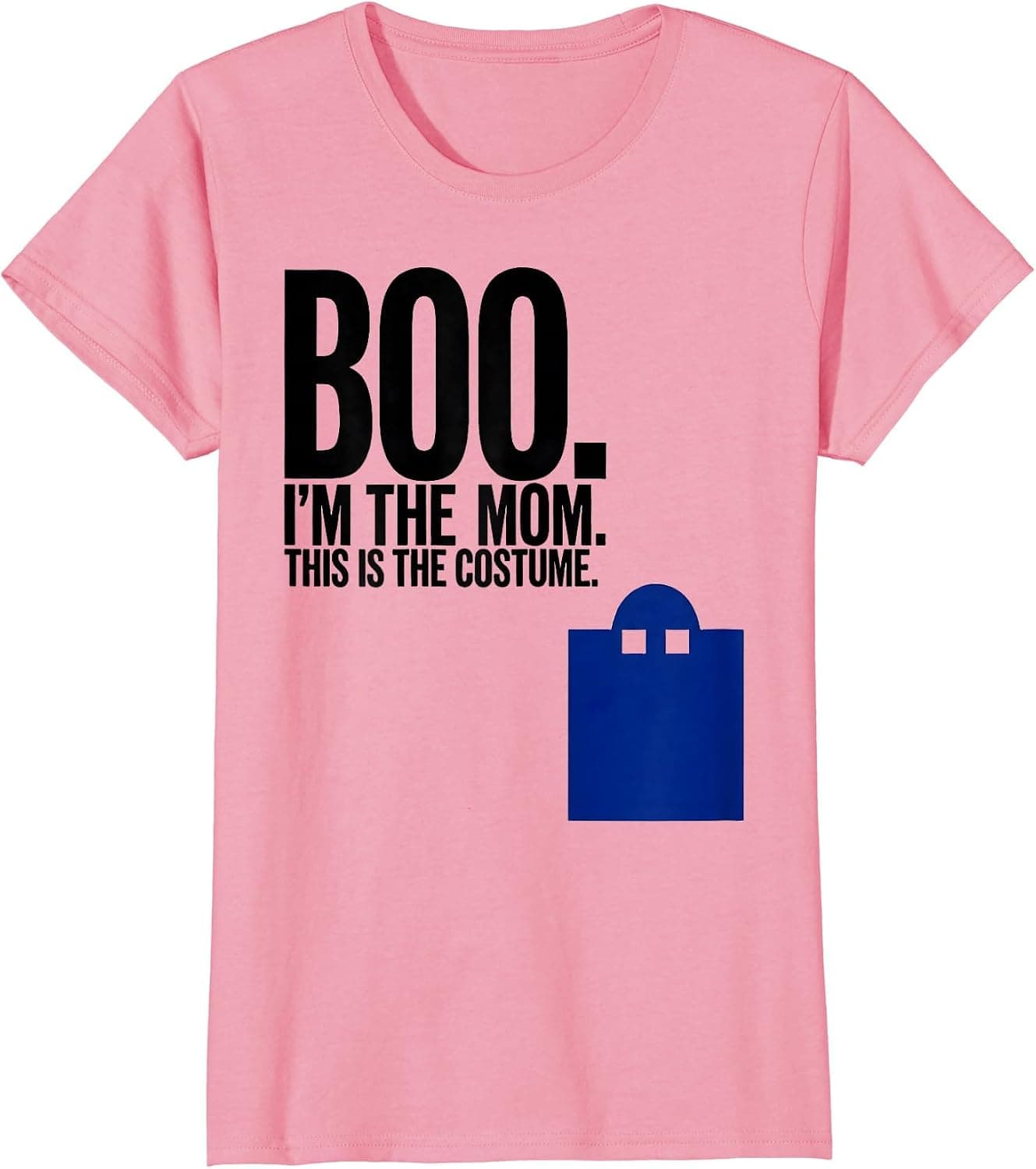 Boo I'm The Mom This Is The Costume Funny Halloween Ghost T-Shirt - Trending Amazon merch on demand shirt with BSR 1,219,954