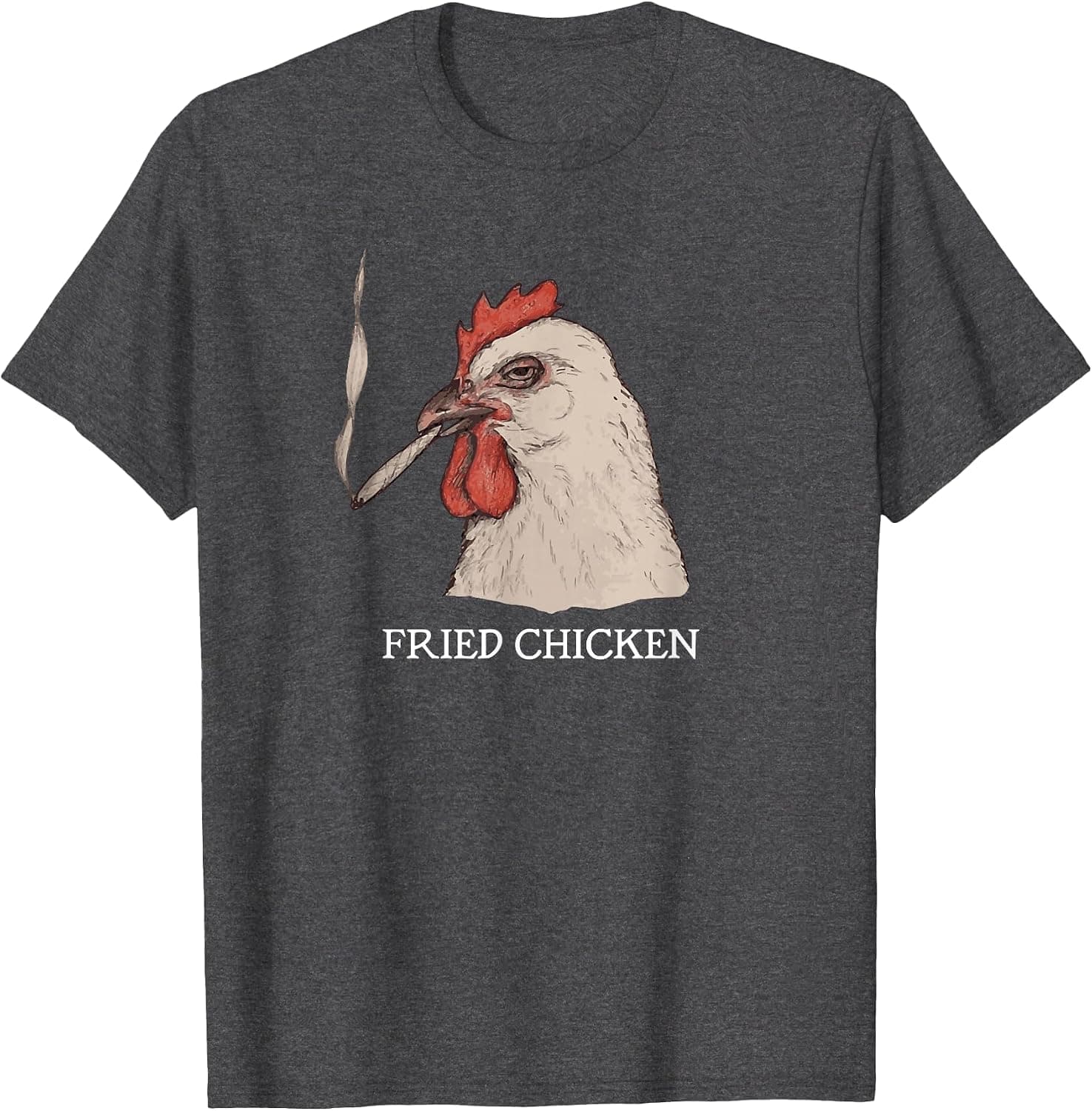Fried Chicken 420 Smoking Marijuana, Funny Stoner, Weed Meme T-Shirt - Trending POD product with BSR 255,423