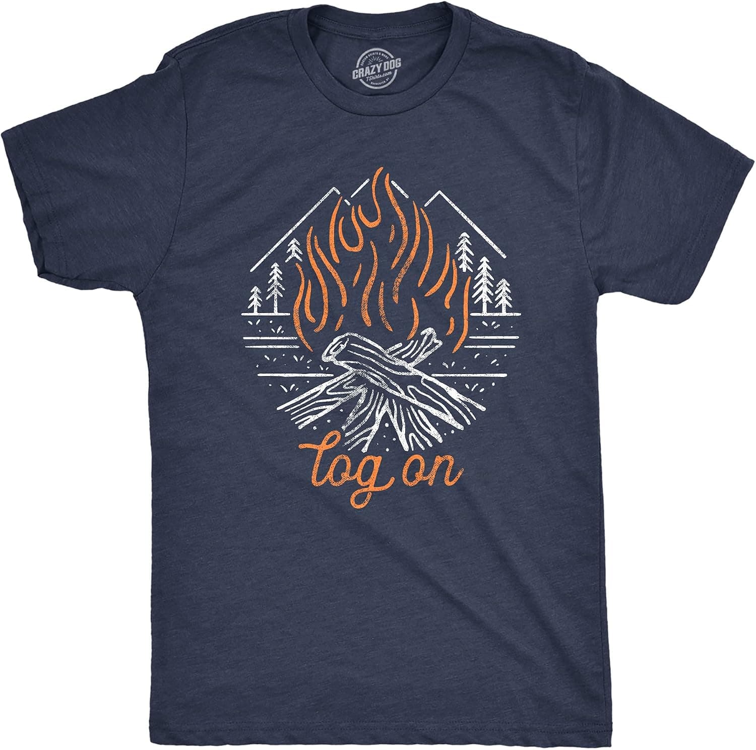 Camping T Shirts Funny Camp Tees for Guys Cool Shirts for Outdoor Camping - Trending POD product with BSR 238,000