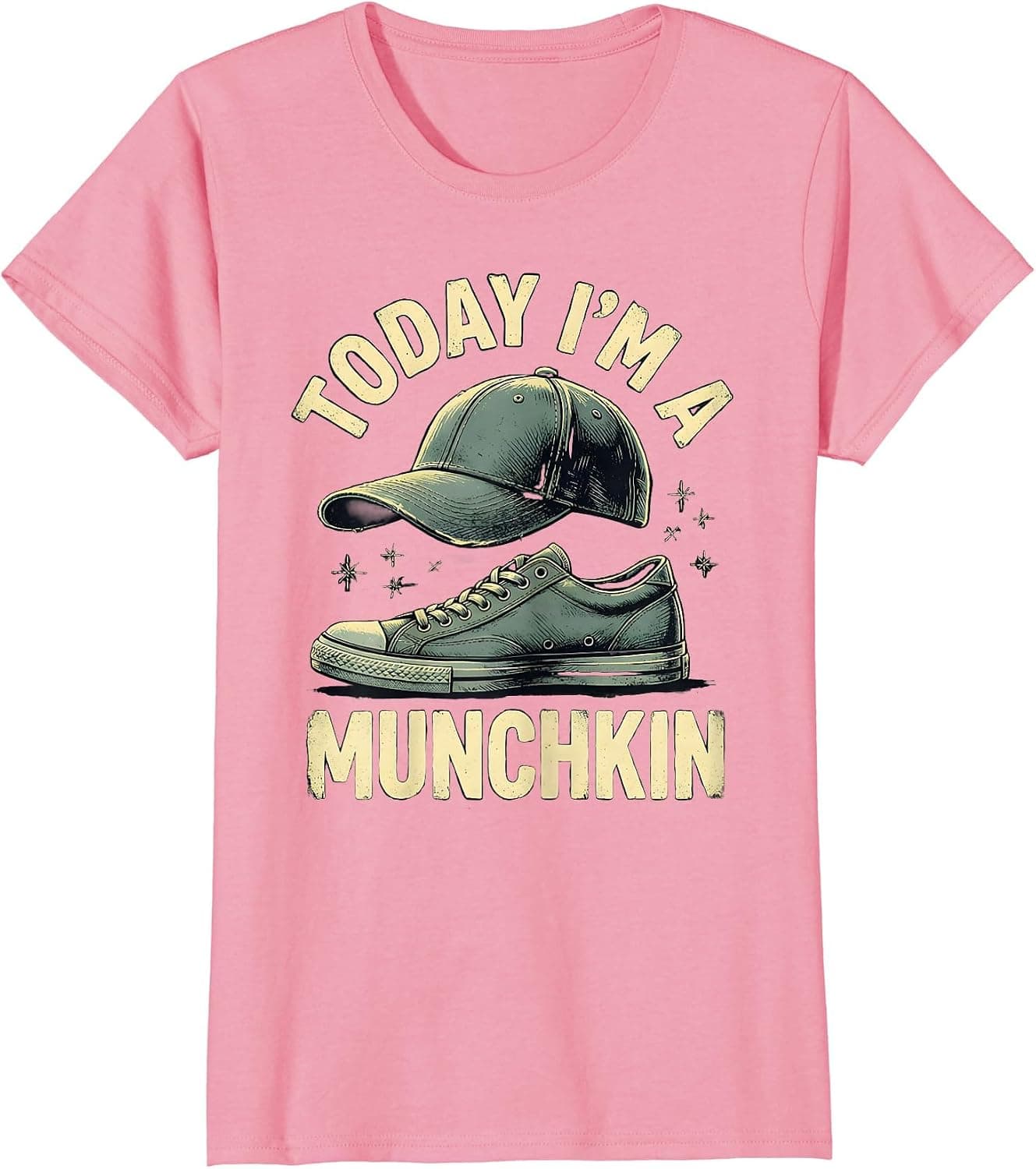 Today I'm A Munchkin Distressed Wizard Of Oz Halloween T-Shirt - Trending Amazon merch on demand shirt with BSR 1,516,431