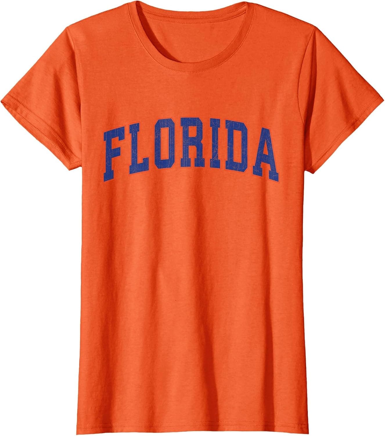 Florida FL Vintage Athletic Sports Orange Style 80s 90s T-Shirt - Trending POD product with BSR 82,622