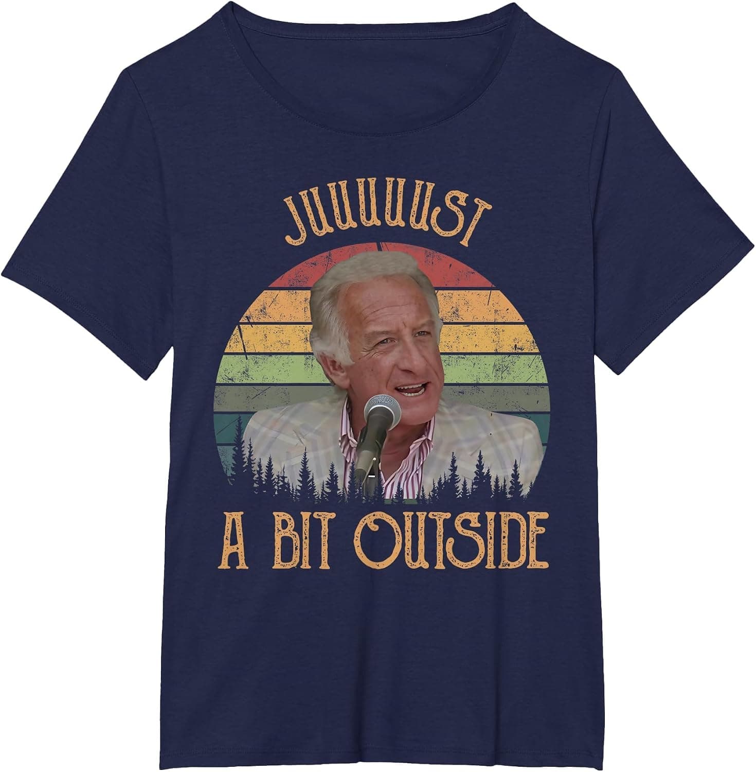 Just a bit Outside Baseball Vintage T-Shirt - Trending POD product with BSR 202,397