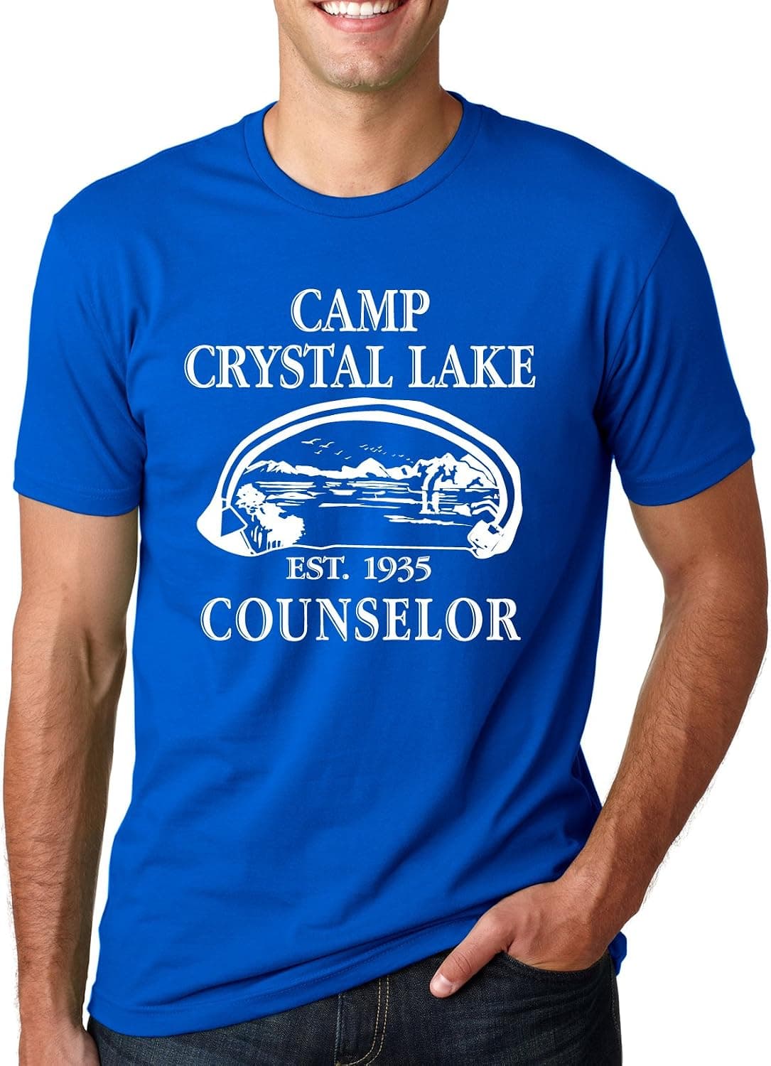 T Shirt Camp Crystal Lake 1980 Vintage Camping Movie Tee - Trending POD product with BSR 32,866