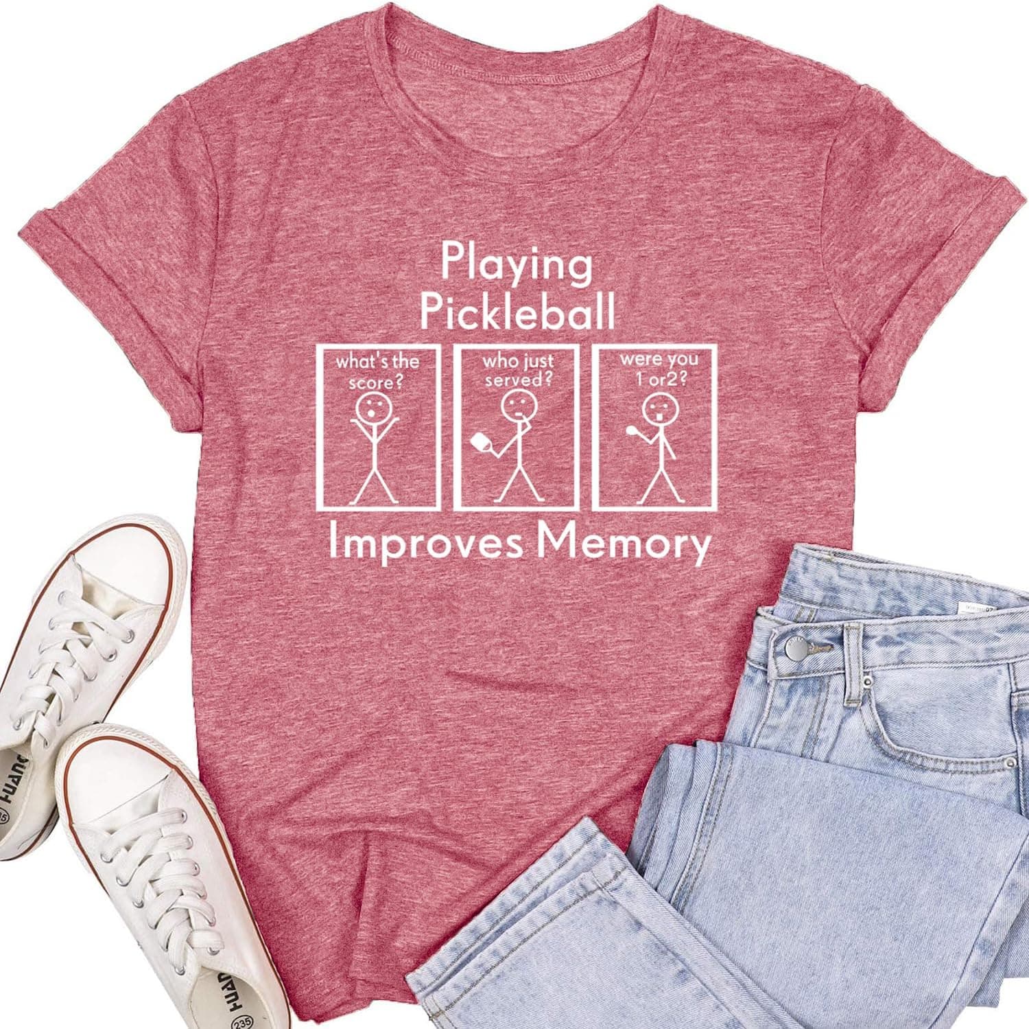 Women Pickleball Shirt Pickleball Player T-Shirt Pickleball Lover Gift Tee Tops - Trending POD product with BSR 146,557