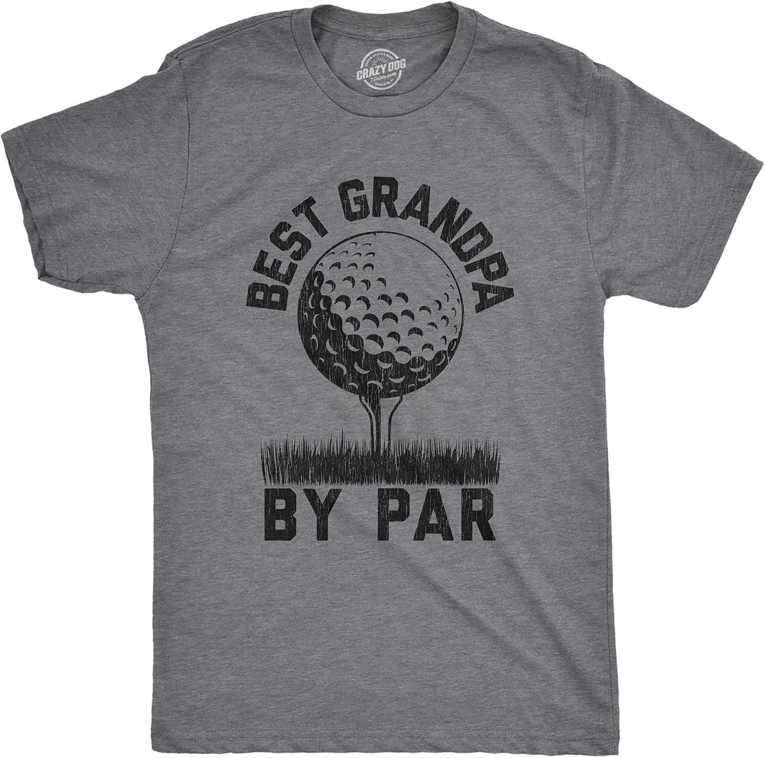 Funny Mens Golfing T Shirts Best Dad by Par and Other Graphic Golf Tees for Dads - Trending POD product with BSR 74,316