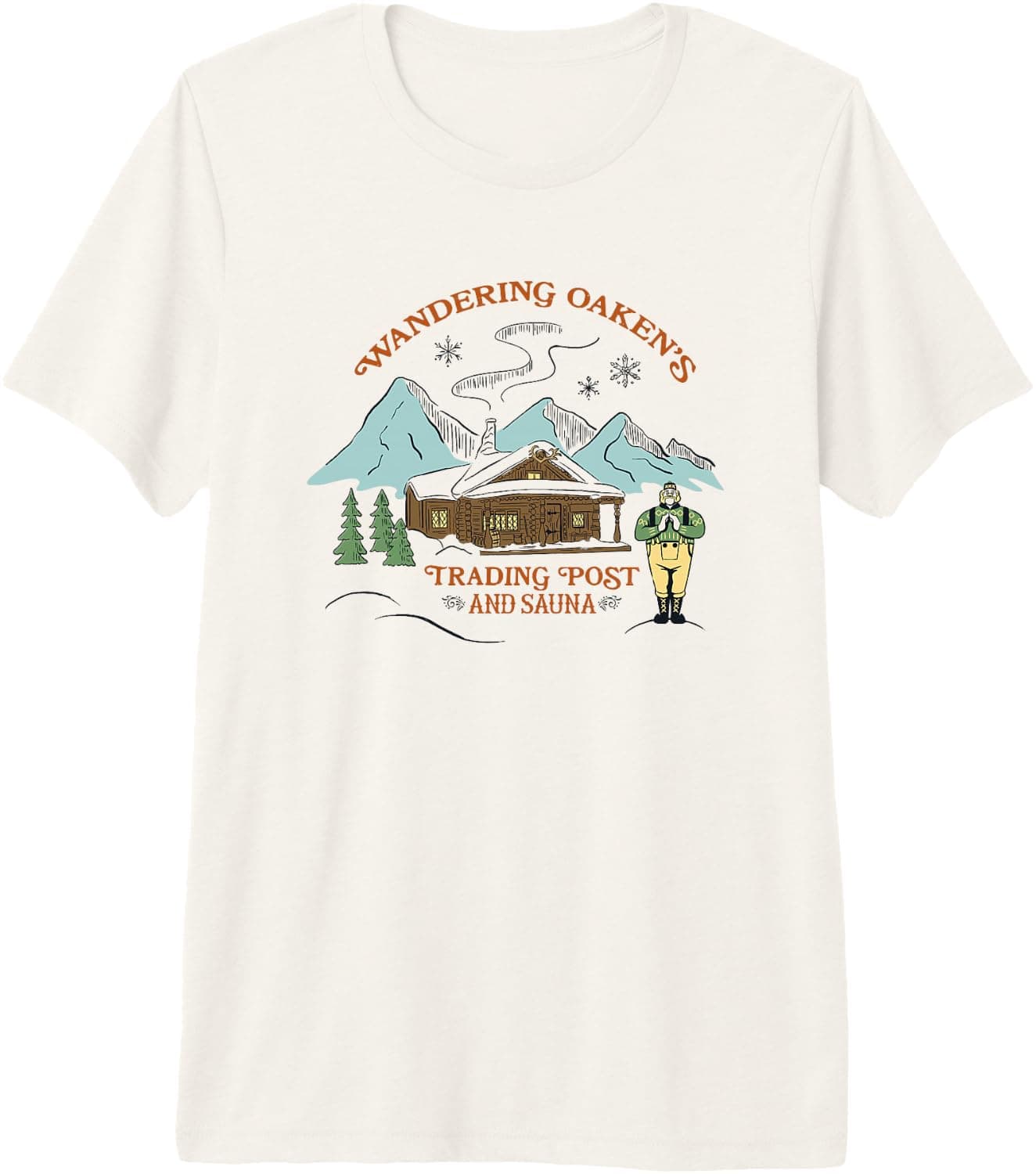 Disney Frozen Wandering Oakens Snow Mountain Premium Tri-Blend T-Shirt - Trending Amazon merch on demand shirt with BSR 2,190,356