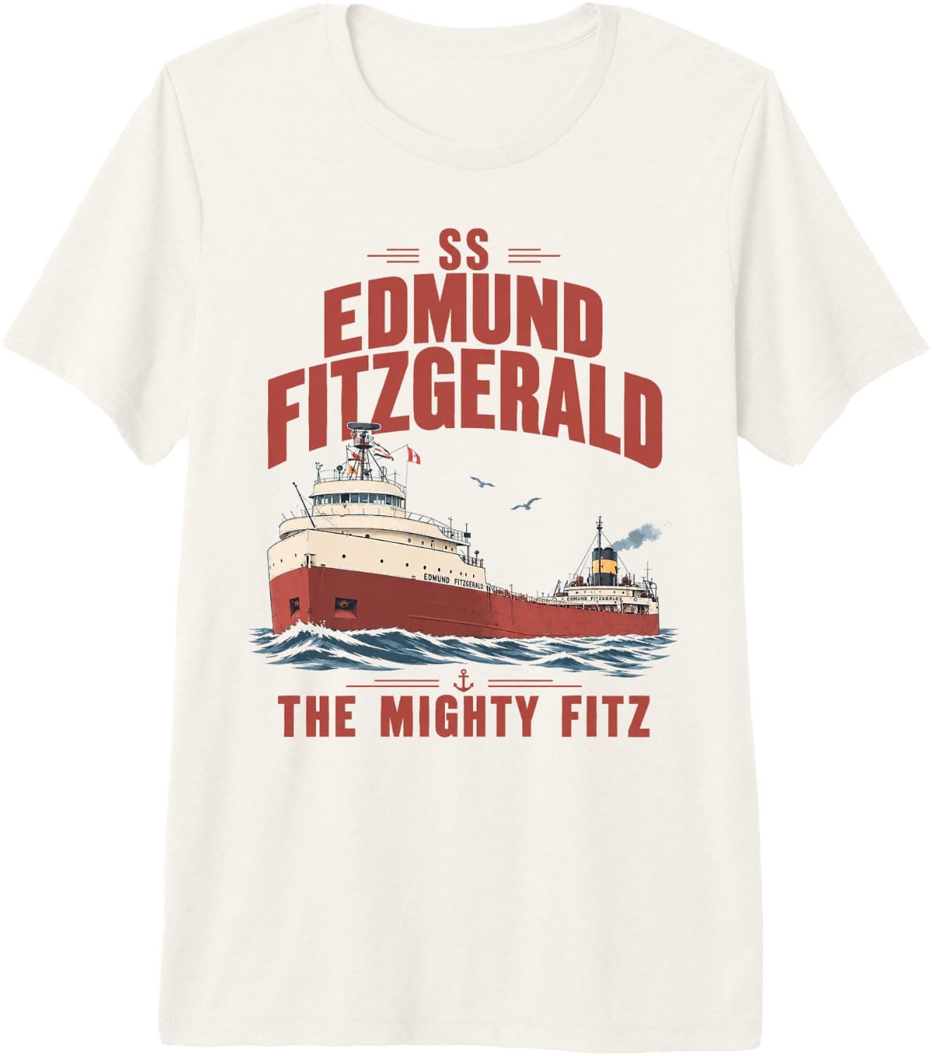 SS Edmund Fitzgerald Premium Tri-Blend T-Shirt - Trending Amazon merch on demand shirt with BSR 1,288,122