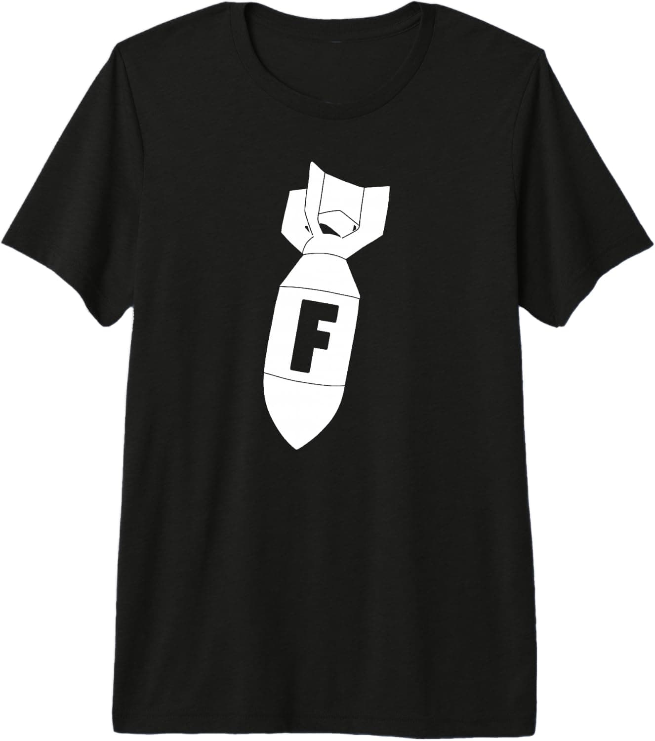 F Bomb Funny Letter F Bomb Premium Tri-Blend T-Shirt - Trending Amazon merch on demand shirt with BSR 1,306,094