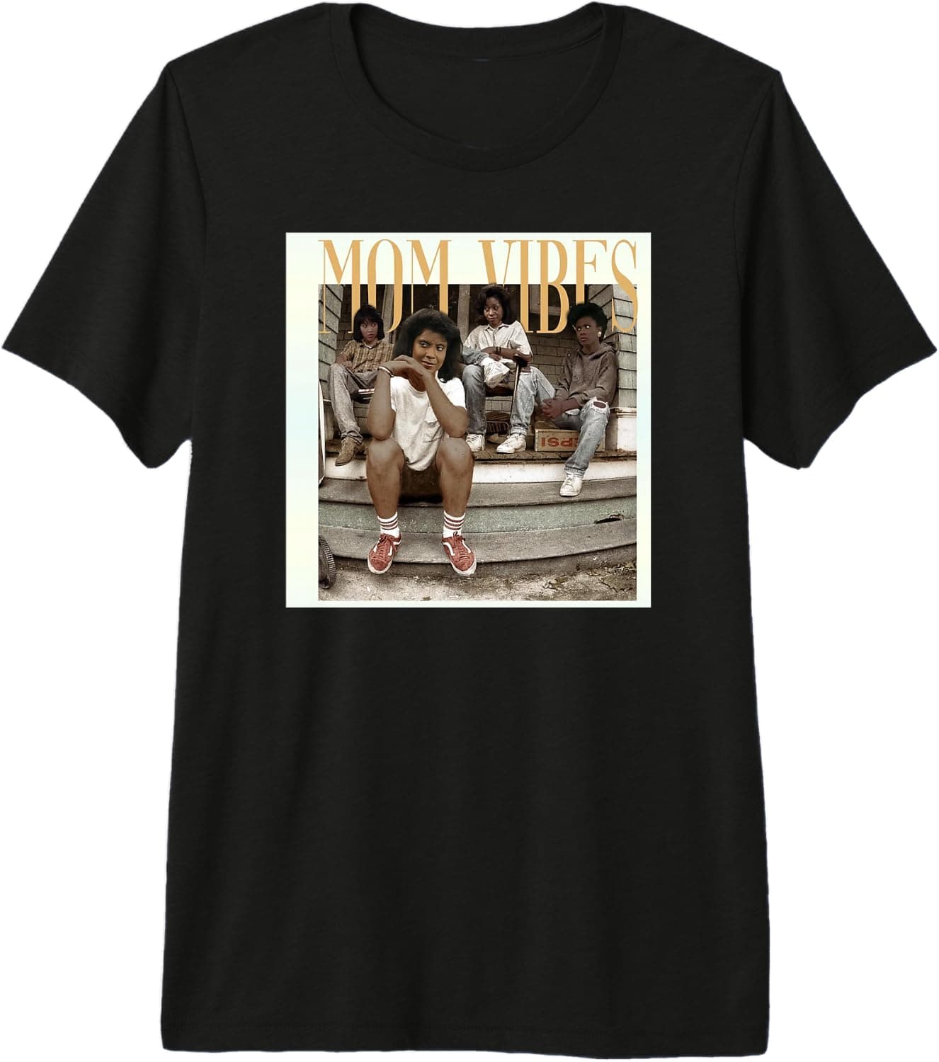 Best Mom Vibes Premium Tri-Blend T-Shirt - Trending POD product with BSR 1,278,193