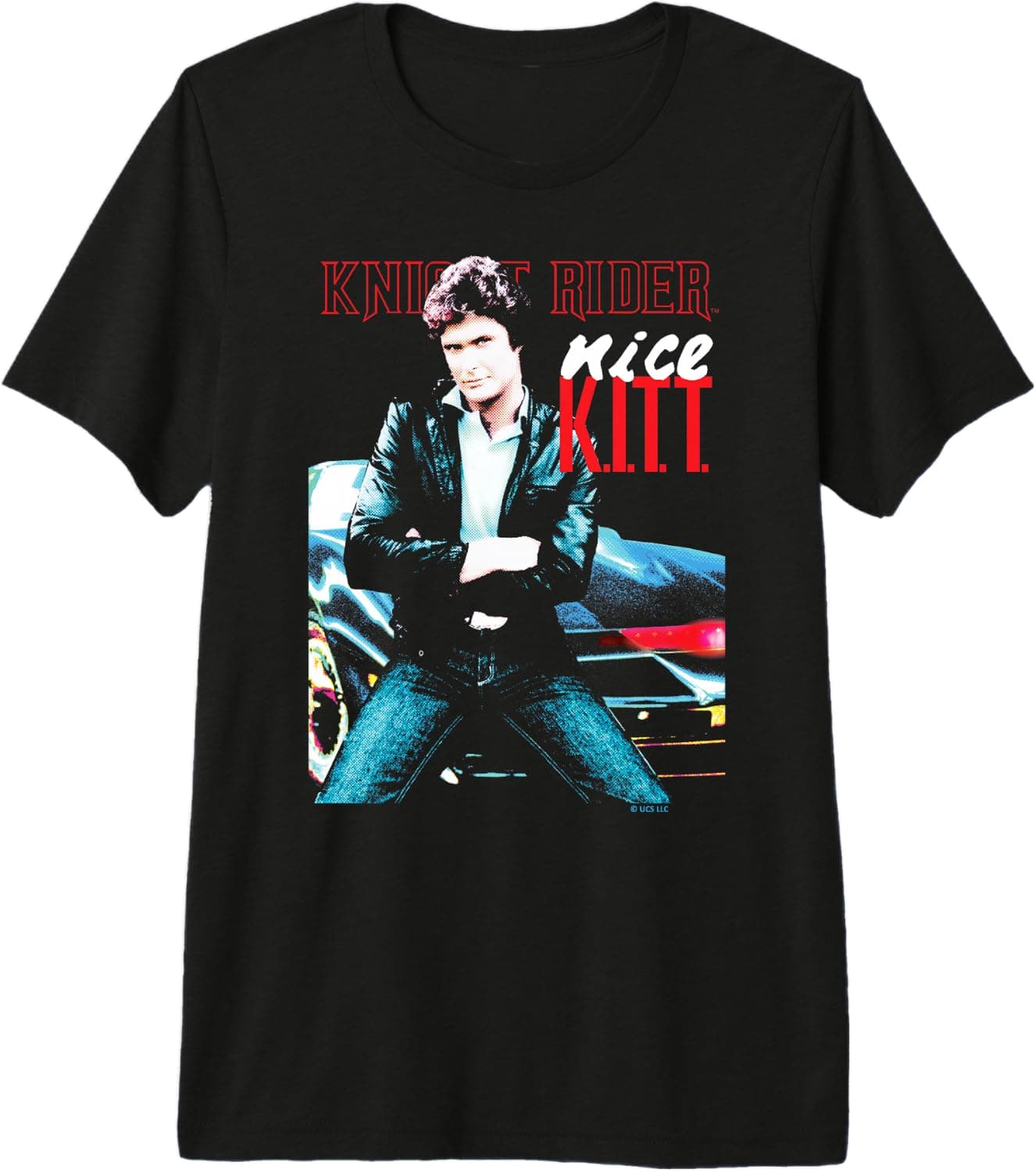 Knight Rider Nice K.I.T.T. Classic TV Series Premium Tri-Blend T-Shirt - Trending Amazon merch on demand shirt with BSR 1,613,987