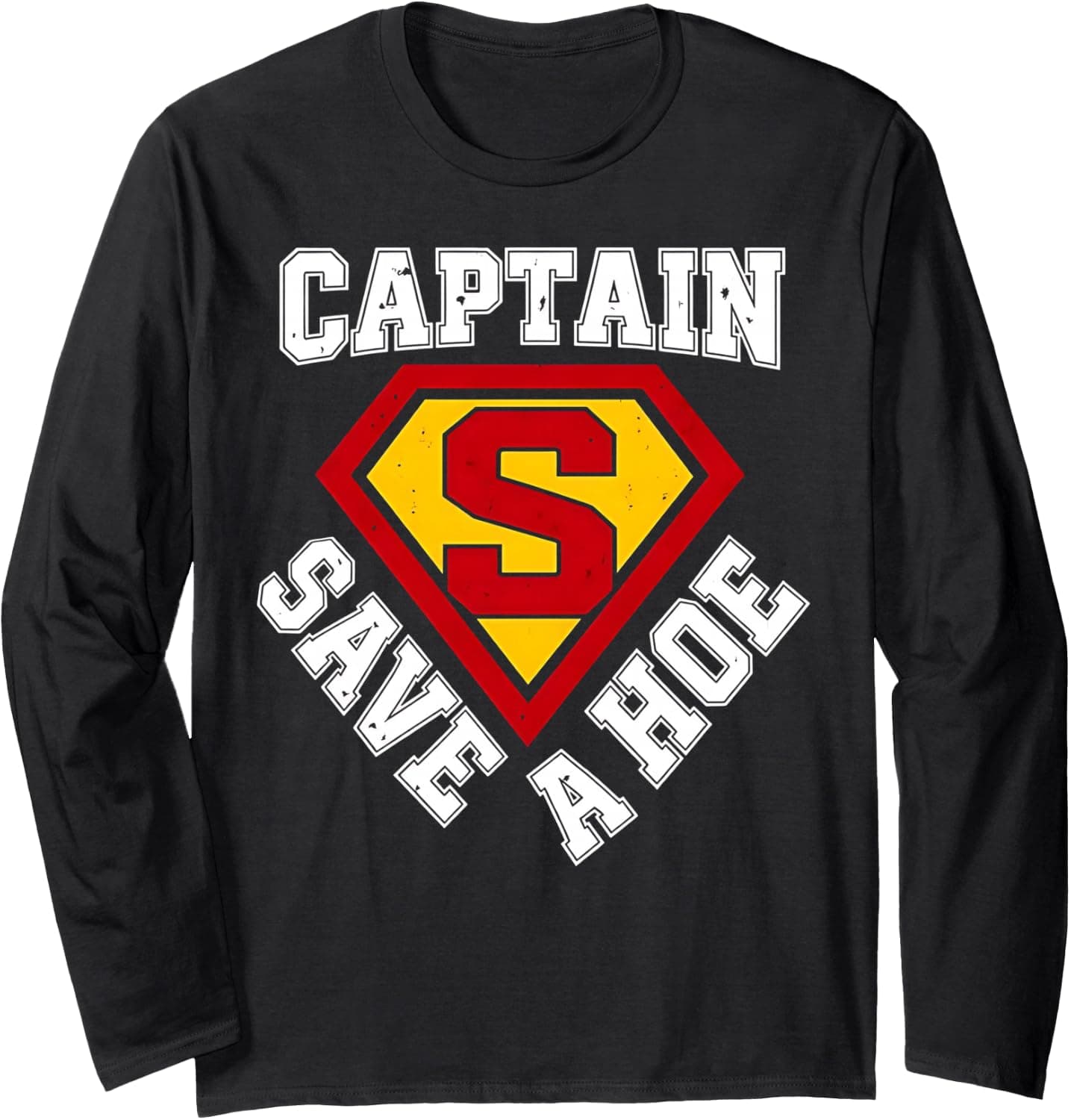Costume Halloween Captain Save a Hoe Long Sleeve T-Shirt - Trending POD product with BSR 536,150