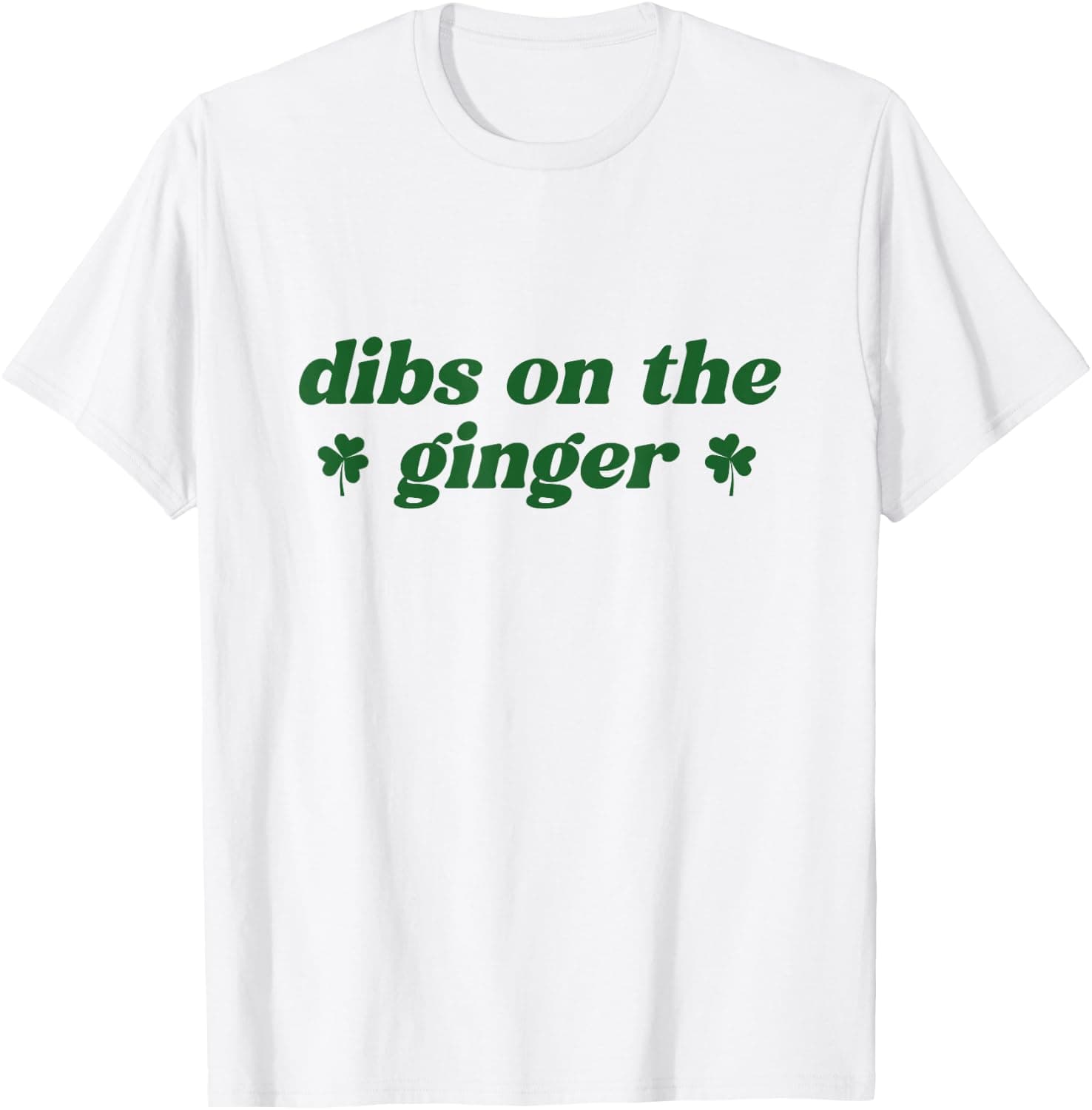 Dibs On The Ginger St Patrick's Day Irish Gingers Redhead T-Shirt - Trending POD product with BSR 59,247