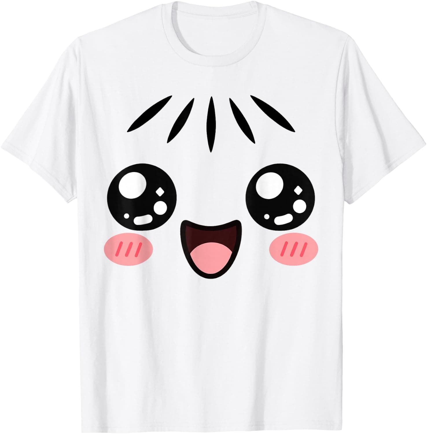 Squishy Dumpling Face Kawaii Halloween Costume Cute Food T-Shirt - Trending Amazon merch on demand shirt with BSR 1,498,491