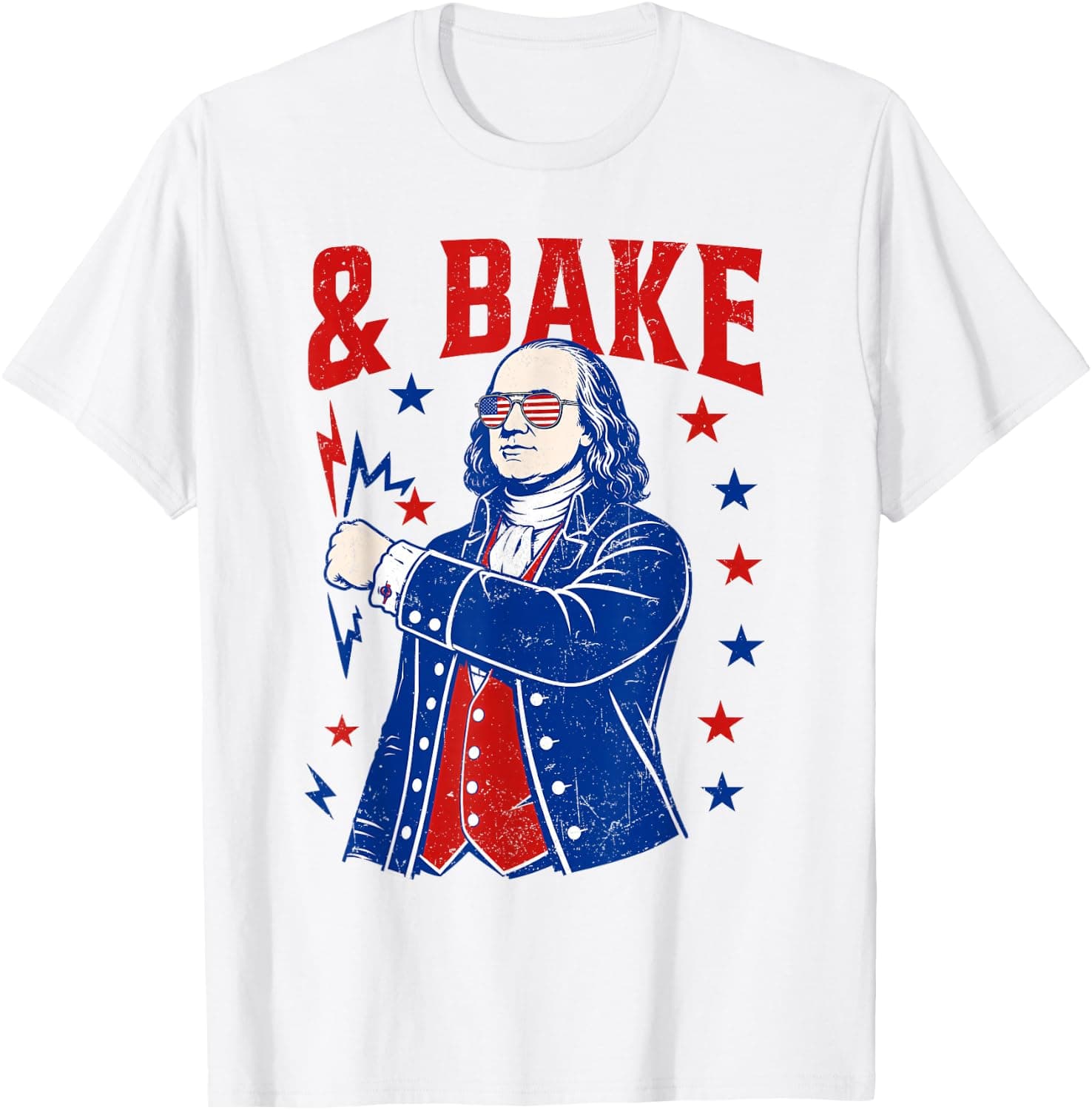Funny Shake and Bake 4th of July Couple Matching Men Women T-Shirt - Trending POD product with BSR 51,696