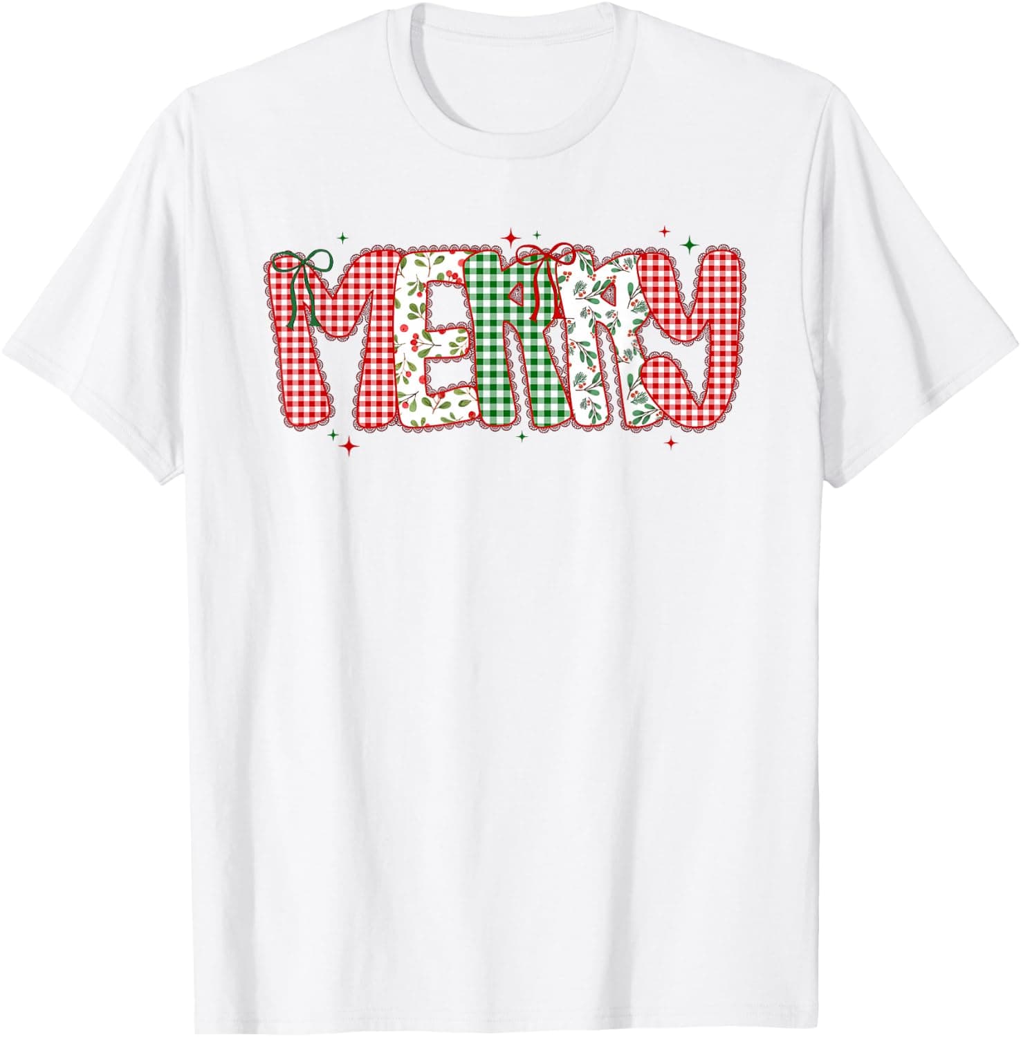 Merry Vintage Christmas Xmas Holiday Men Women Kids T-Shirt - Trending Amazon merch on demand shirt with BSR 2,904,739
