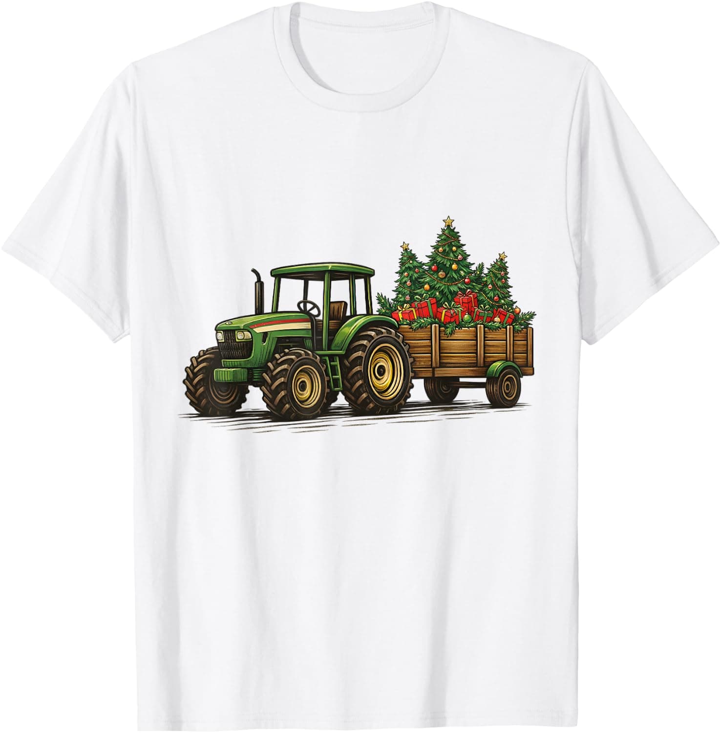 Funny Farmer Country Little Ones Preschool Winter Wagon Club T-Shirt - Trending Amazon merch on demand shirt with BSR 1,502,489