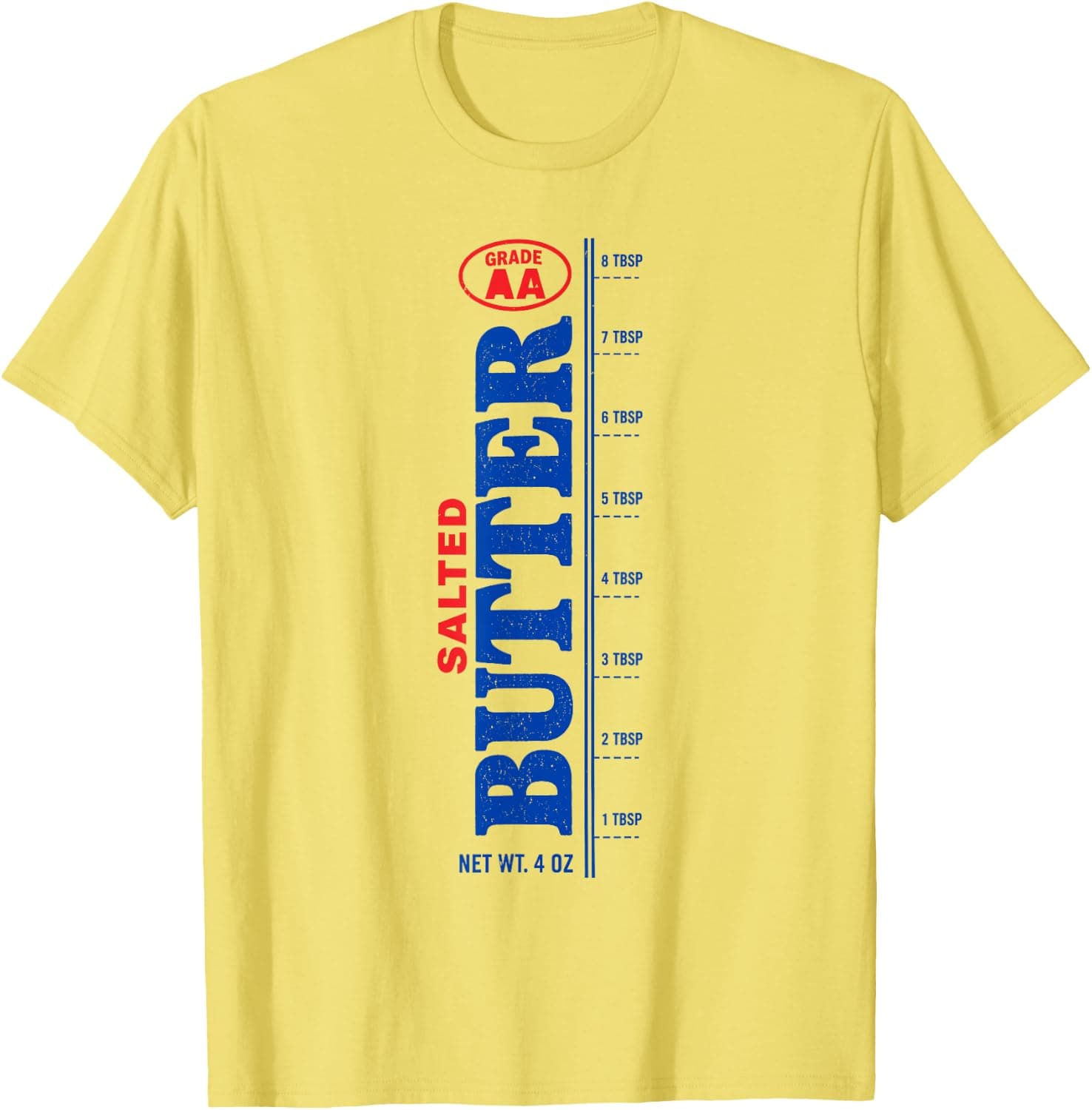 Salted Butter Stick Halloween Costume T-Shirt - Trending Amazon merch on demand shirt with BSR 1,334,595