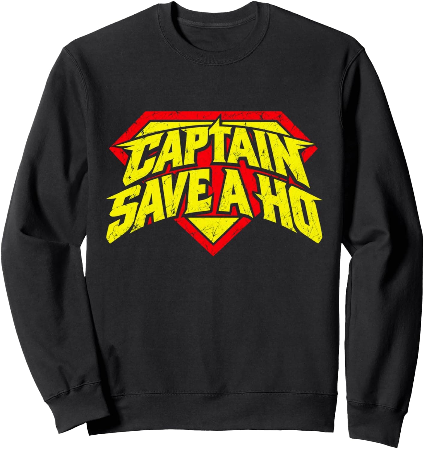 Captain Save a Hoe Costume Halloween Sweatshirt - Trending POD product with BSR 775,918