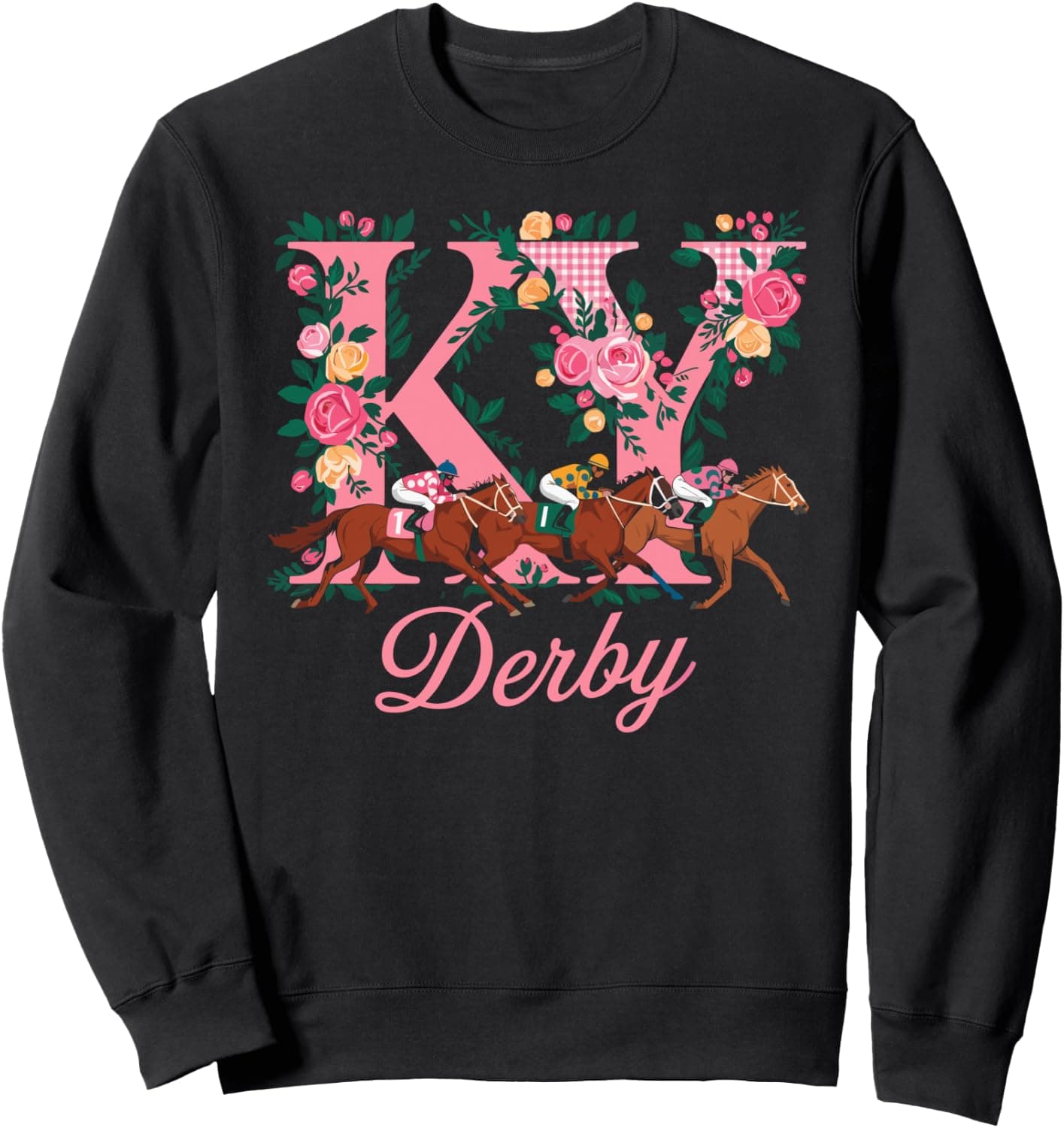 KY Derby Day This is My Derby Day Dress Funny Horse Racing Sweatshirt - Trending POD product with BSR 189,423