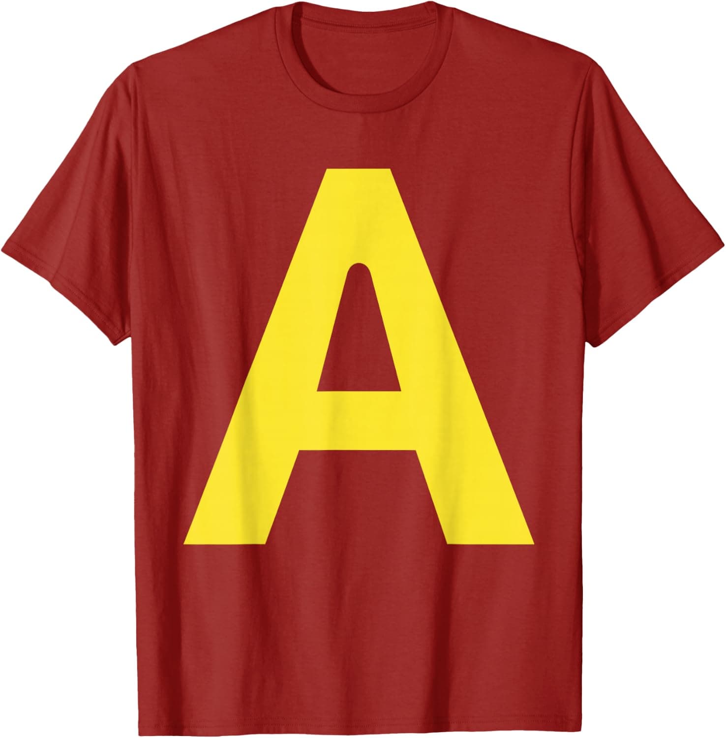 Hallowen Lettre A Alphabet Matching Costume Men Women Kids T-Shirt - Trending POD product with BSR 92,183