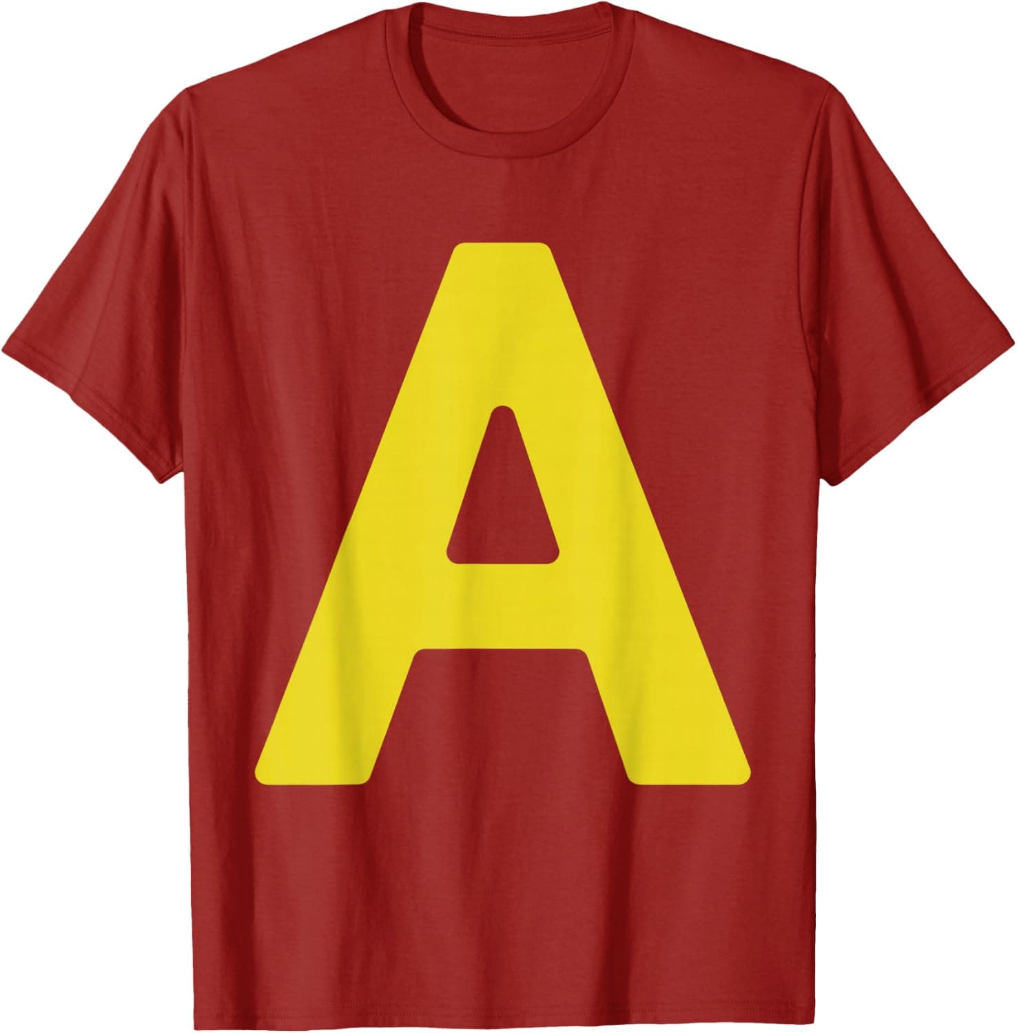 Letter A Funny Group Halloween Thanksgiving Costume T-Shirt - Trending POD product with BSR 130,848