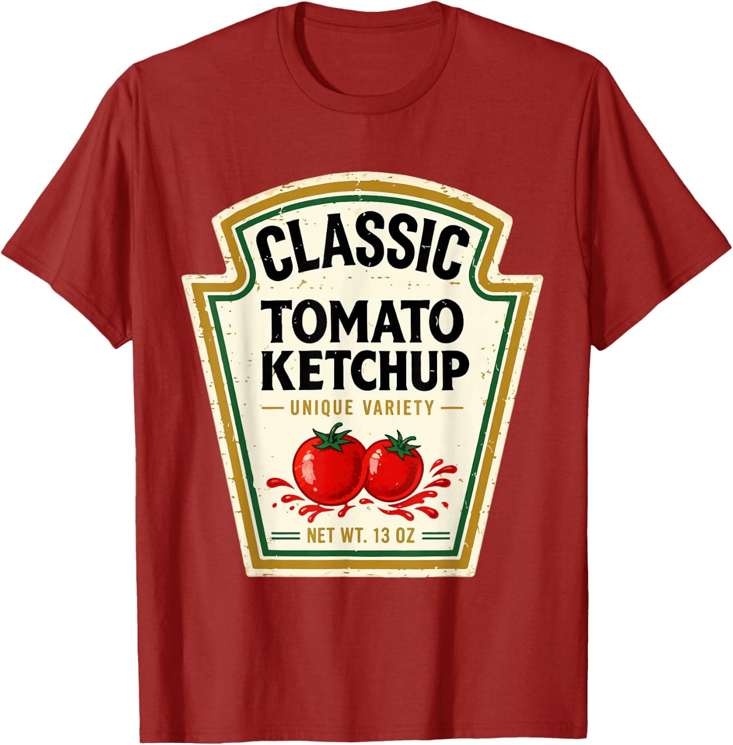Ketchup Halloween Costume Family Matching Yellow Mustard T-Shirt - Trending POD product with BSR 145,122