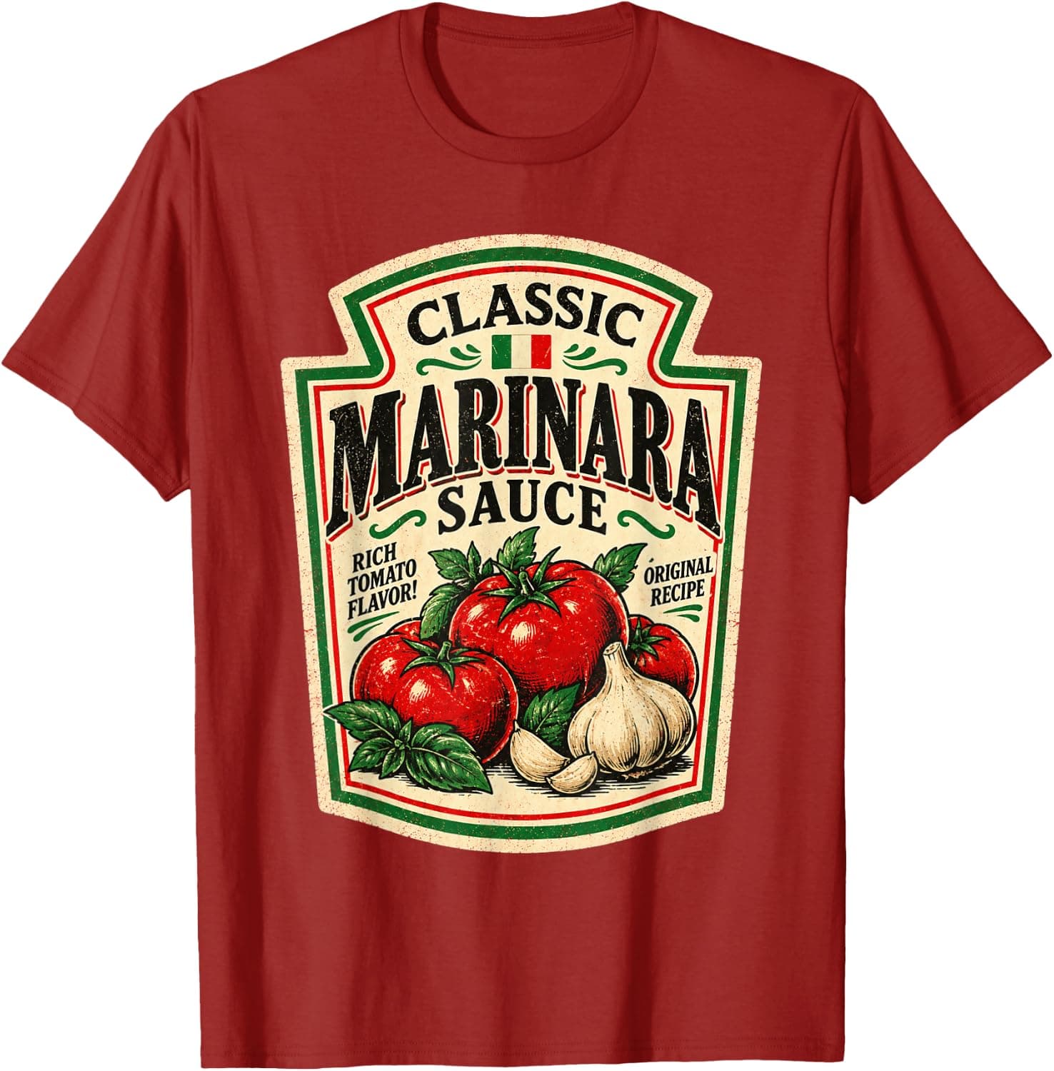 Marinara Sauce DIY Halloween Costume Matching Group T-Shirt - Trending Amazon merch on demand shirt with BSR 987,567