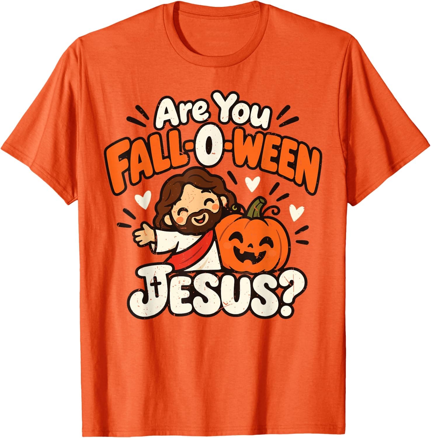 Kids are You Fall-O-Ween Jesus Halloween Christian Toddler T-Shirt - Trending POD product with BSR 584,319