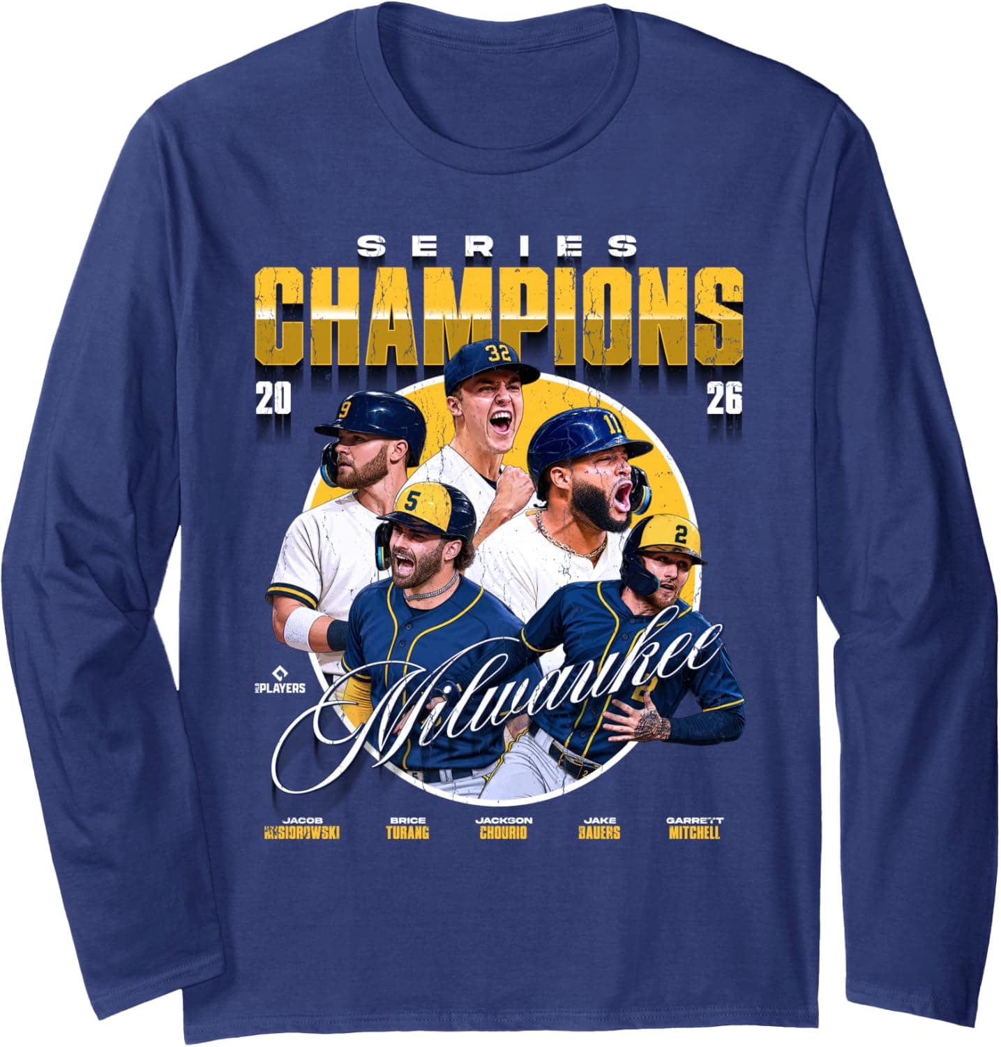Milwaukee | 2026 World Champions | Official MLBPA Long Sleeve T-Shirt - Trending POD product with BSR 1,016,655