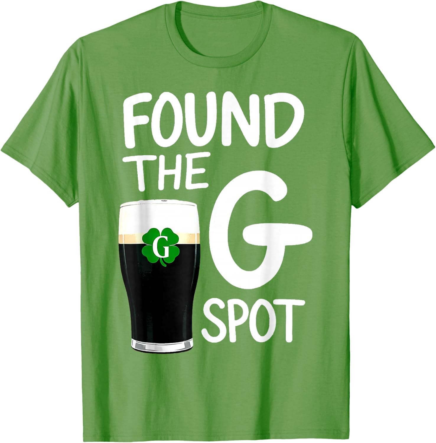 Funny St Patricks Beer Shirt Found The G Spot T-Shirt - Trending POD product with BSR 58,698