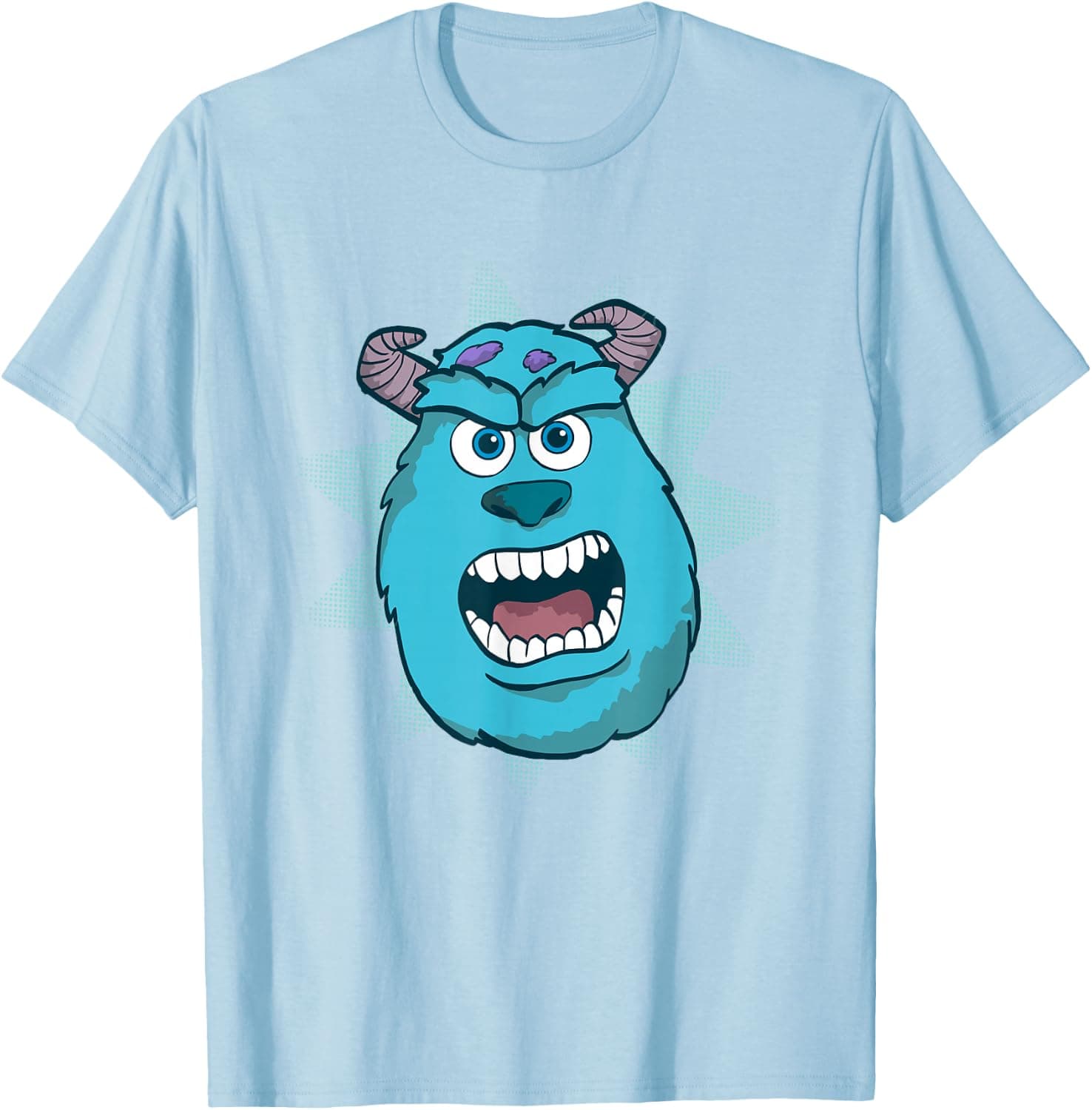 Disney Pixar Monsters, Inc. Sulley Big Face Halloween T-Shirt - Trending Amazon merch on demand shirt with BSR 2,179,037