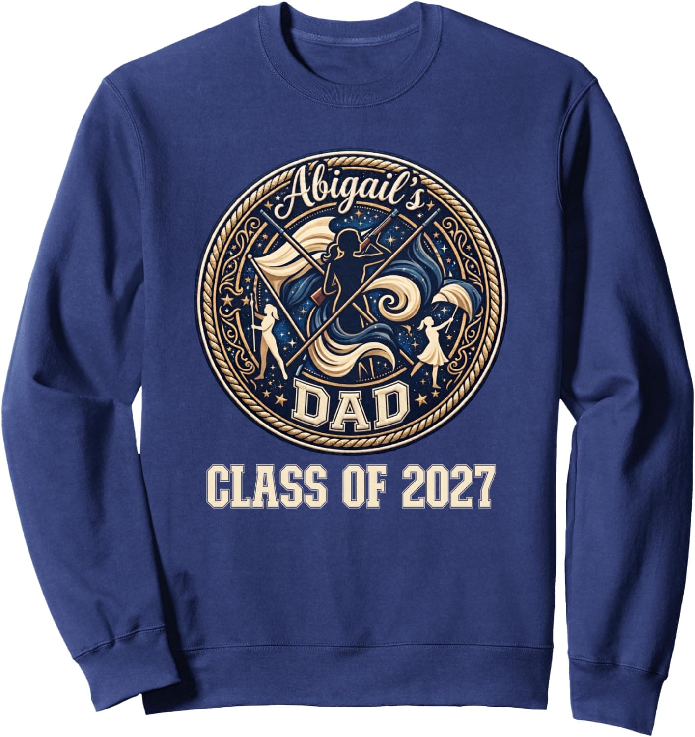 Abigail's Dad Sweatshirt - Trending POD product with BSR 1,356,875