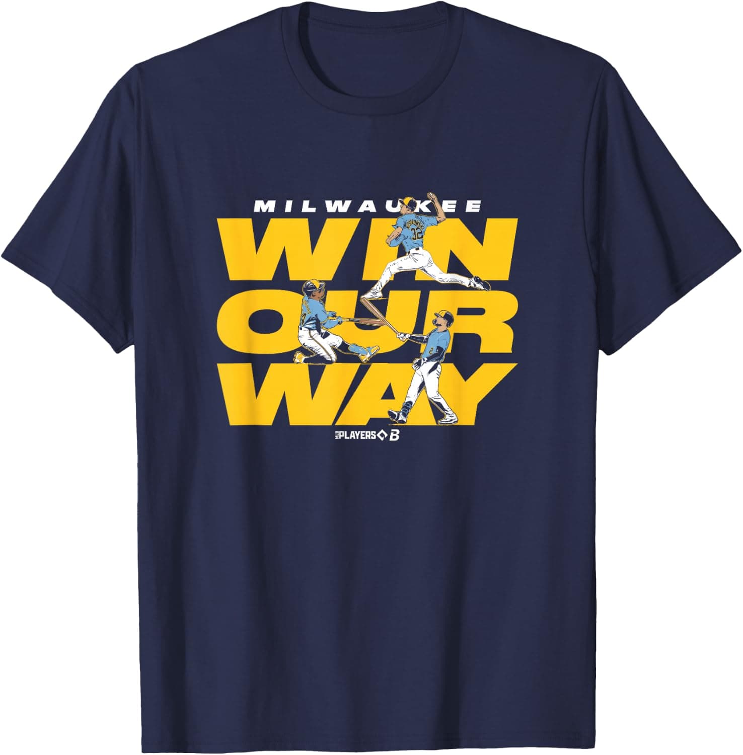 Win Our Way Stack - Milwaukee Baseball T-Shirt - Trending POD product with BSR 403,827