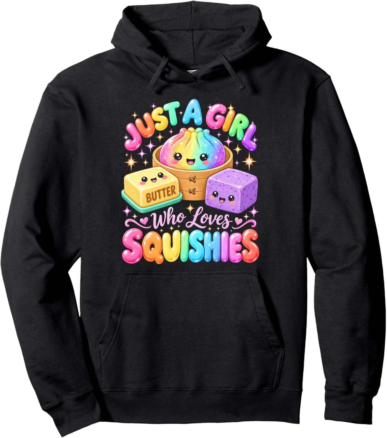 Just A Girl Who Loves Squishies Squishy Tshirt Toy Birthday Pullover Hoodie - Trending Amazon merch on demand shirt with BSR 1,012,314