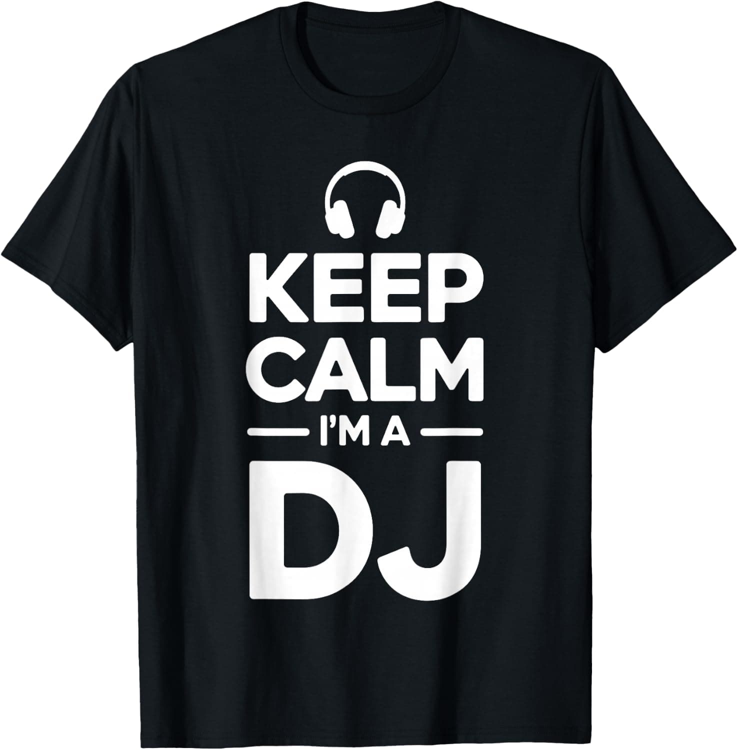 Funny DJ Art for Men Women Kids Disc Jockey Music DJ Lover T-Shirt - Trending Amazon merch on demand shirt with BSR 1,502,453