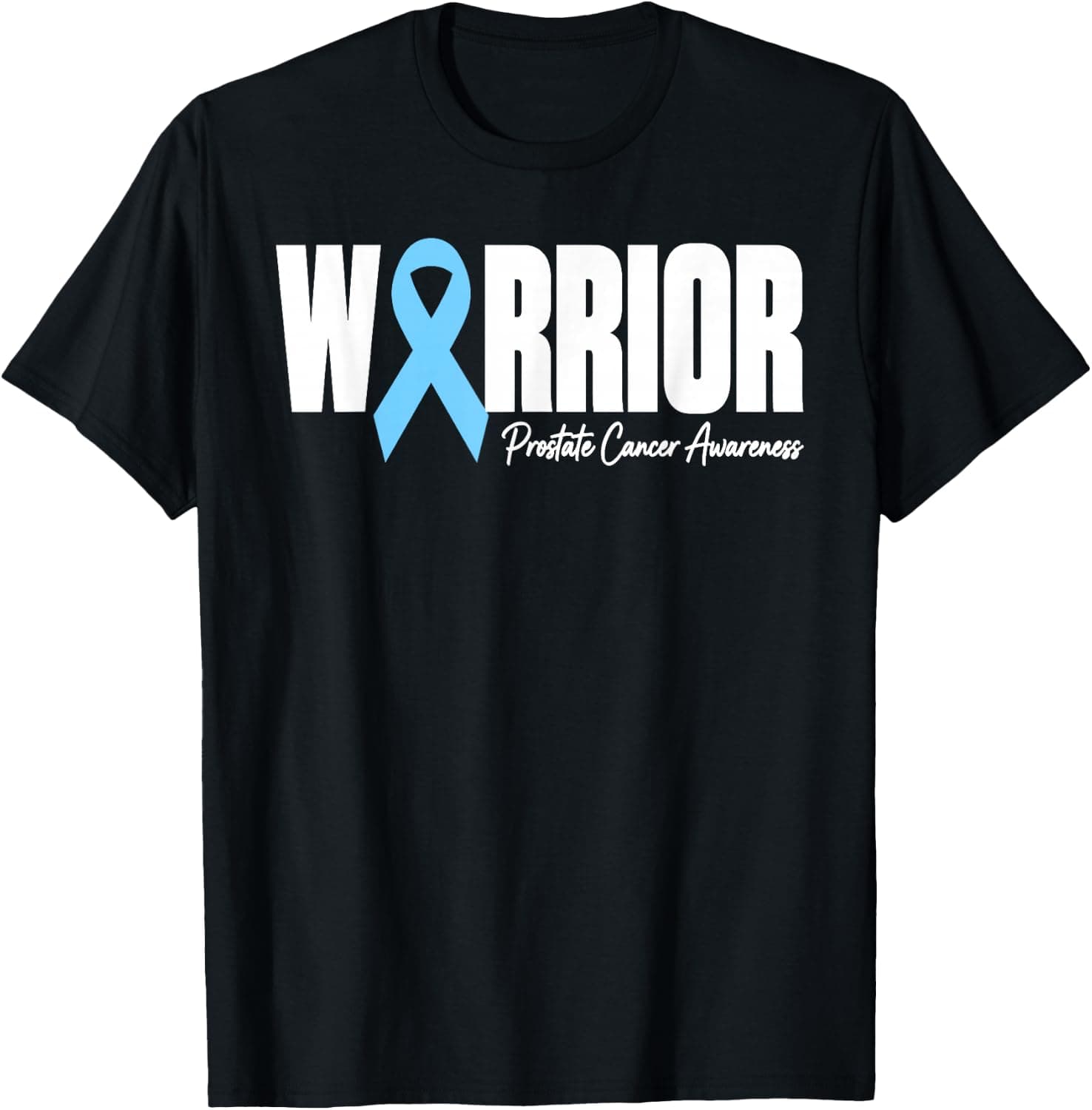 Prostate Cancer Art for Men Women Kids Fighter Warrior T-Shirt - Trending Amazon merch on demand shirt with BSR 824,447
