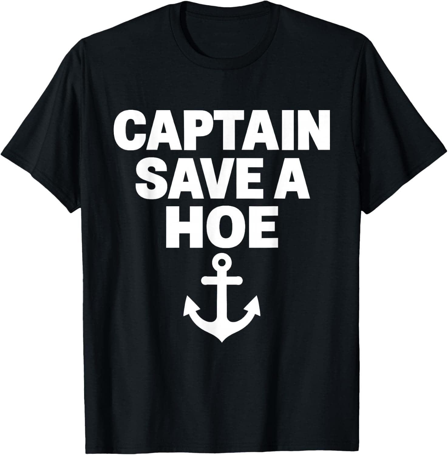Captain Save a Hoe I Wanna Be Saved Couple Costume Halloween T-Shirt - Trending Amazon merch on demand shirt with BSR 1,496,999