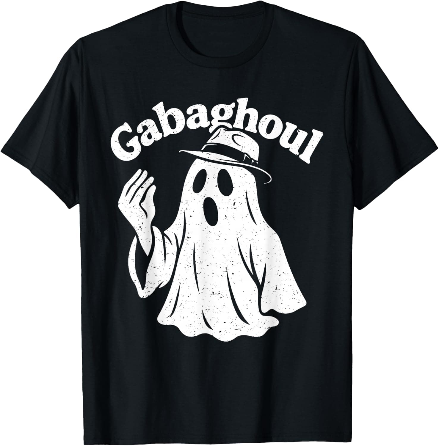 Gabaghoul Ghost Halloween Funny Italian Gabagool Ghoul T-Shirt - Trending Amazon merch on demand shirt with BSR 827,001