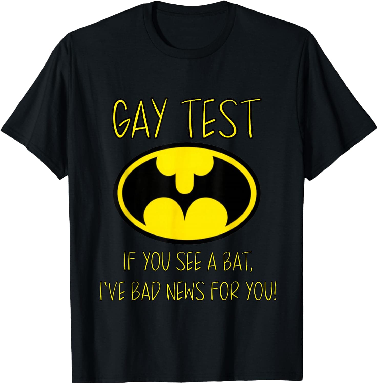 Gay Test T-Shirt - Trending Amazon merch on demand shirt with BSR 919,662