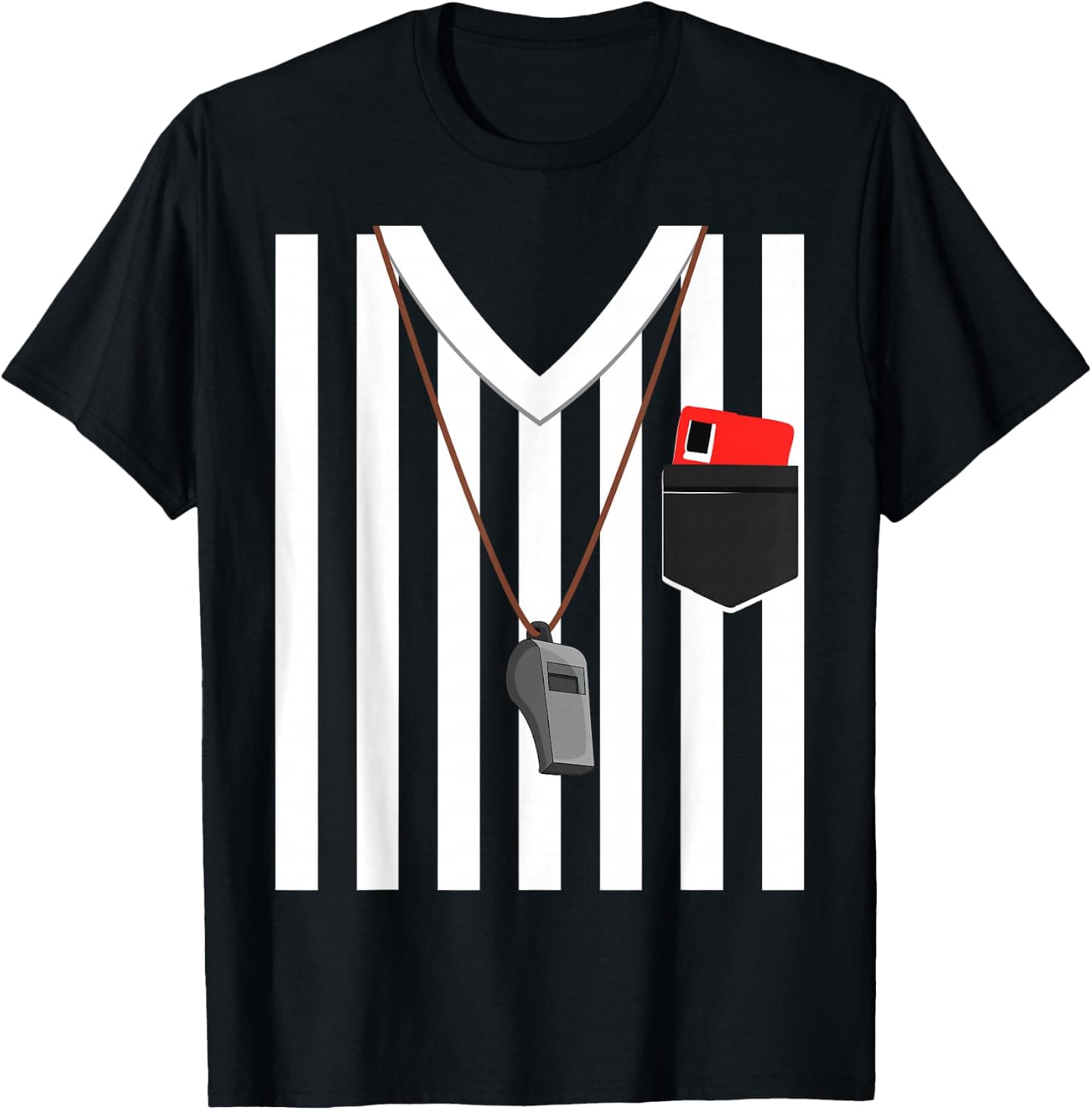 Funny Referee Art for Men Women Soccer Football Referee T-Shirt - Trending Amazon merch on demand shirt with BSR 1,348,716