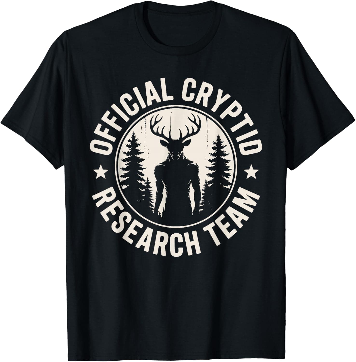 Wendigo Costume for Men Women Cryptid Mythical Creature T-Shirt - Trending Amazon merch on demand shirt with BSR 1,579,755