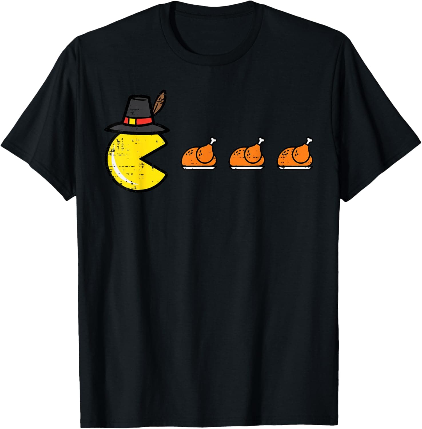 Thanksgiving Video Game Eating Turkey Gamer Men Women Kids T-Shirt - Trending POD product with BSR 138,561
