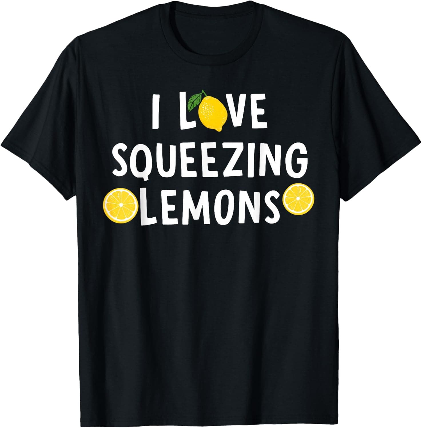 I Love Squeezing Lemons Funny Couples Matching Men Women T-Shirt - Trending Amazon merch on demand shirt with BSR 2,158,294