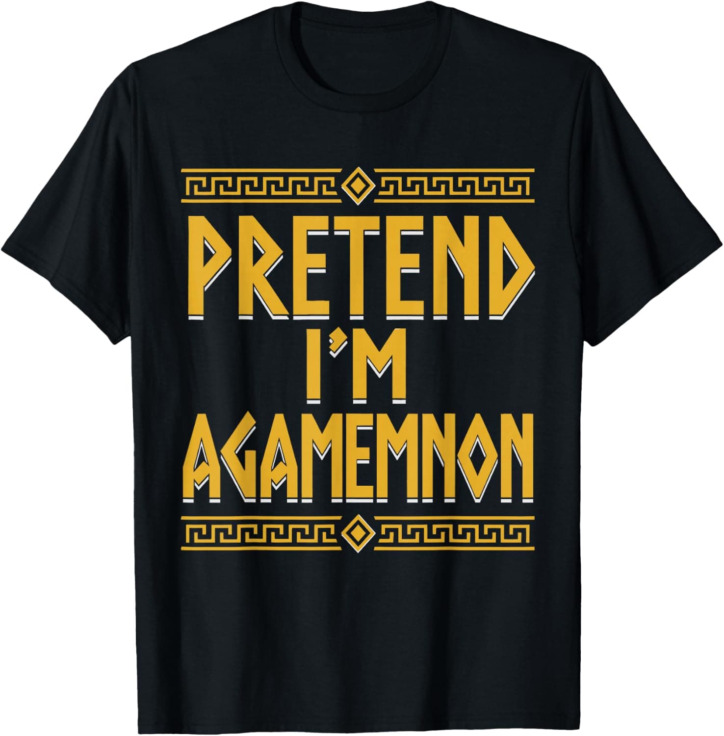 Agamemnon Costume T-Shirt - Trending Amazon merch on demand shirt with BSR 557,612