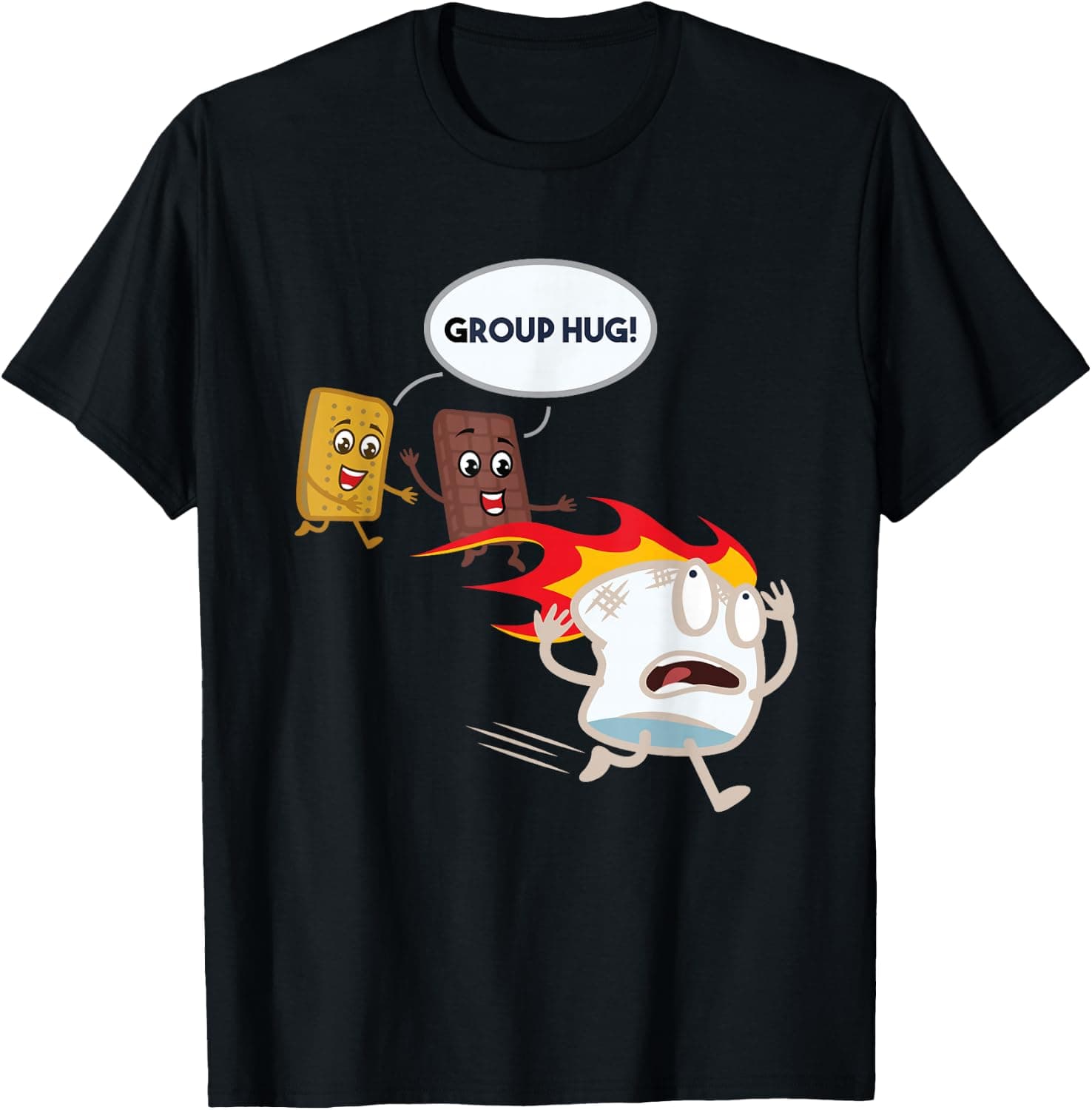 Funny for Men Smores Camping Roasting Outdoor Women T-Shirt - Trending POD product with BSR 294,160