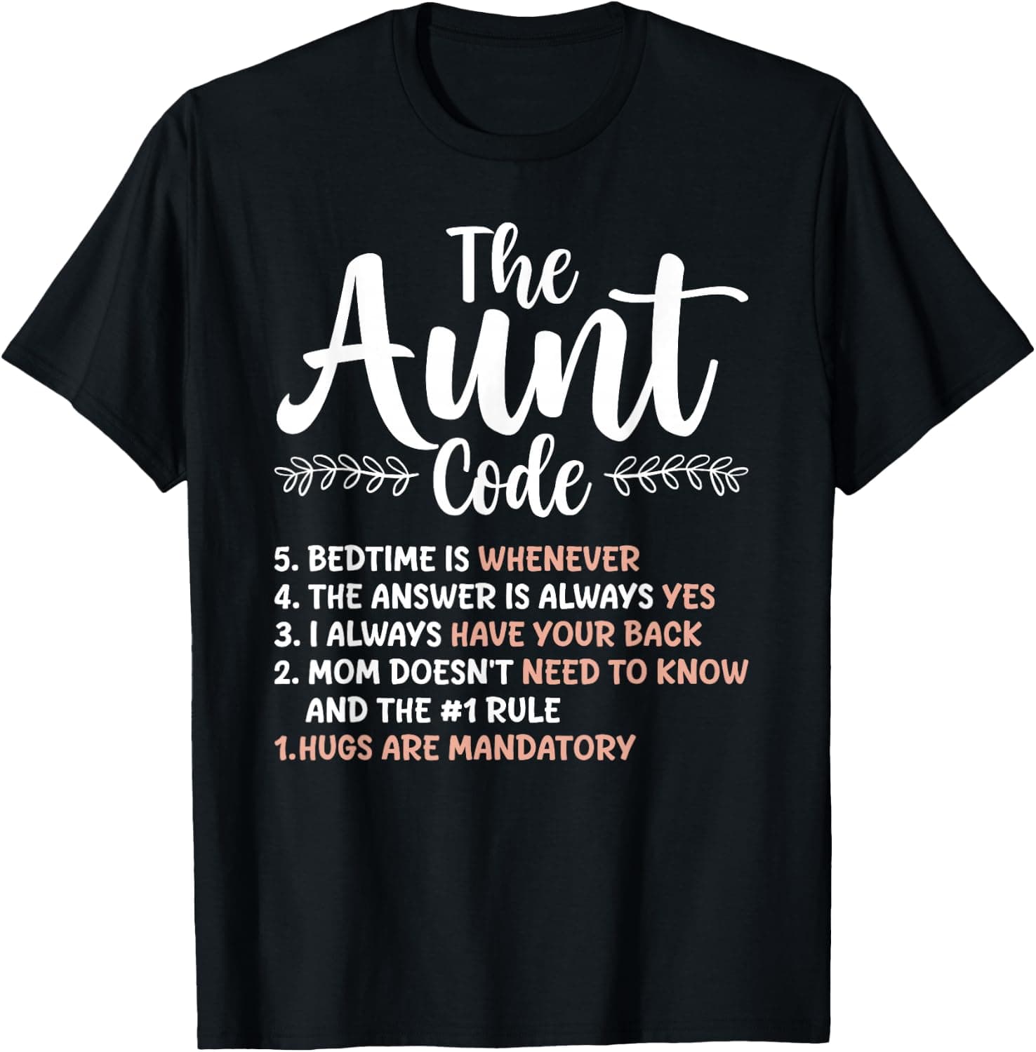 Funny Aunt Art for Aunt Auntie Promoted to Aunt Pregnancy T-Shirt - Trending Amazon merch on demand shirt with BSR 949,989
